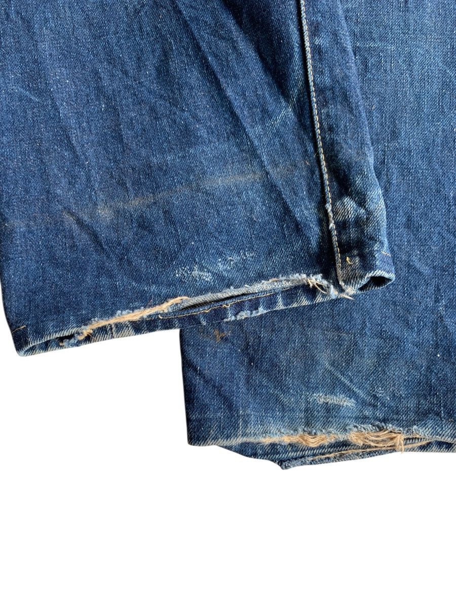Kapital VINTAGE HOLLYWOOD RANCH MARKET SELVEDGE DISTRESSED DENIM Size US 32 / EU 48 - 17 Thumbnail