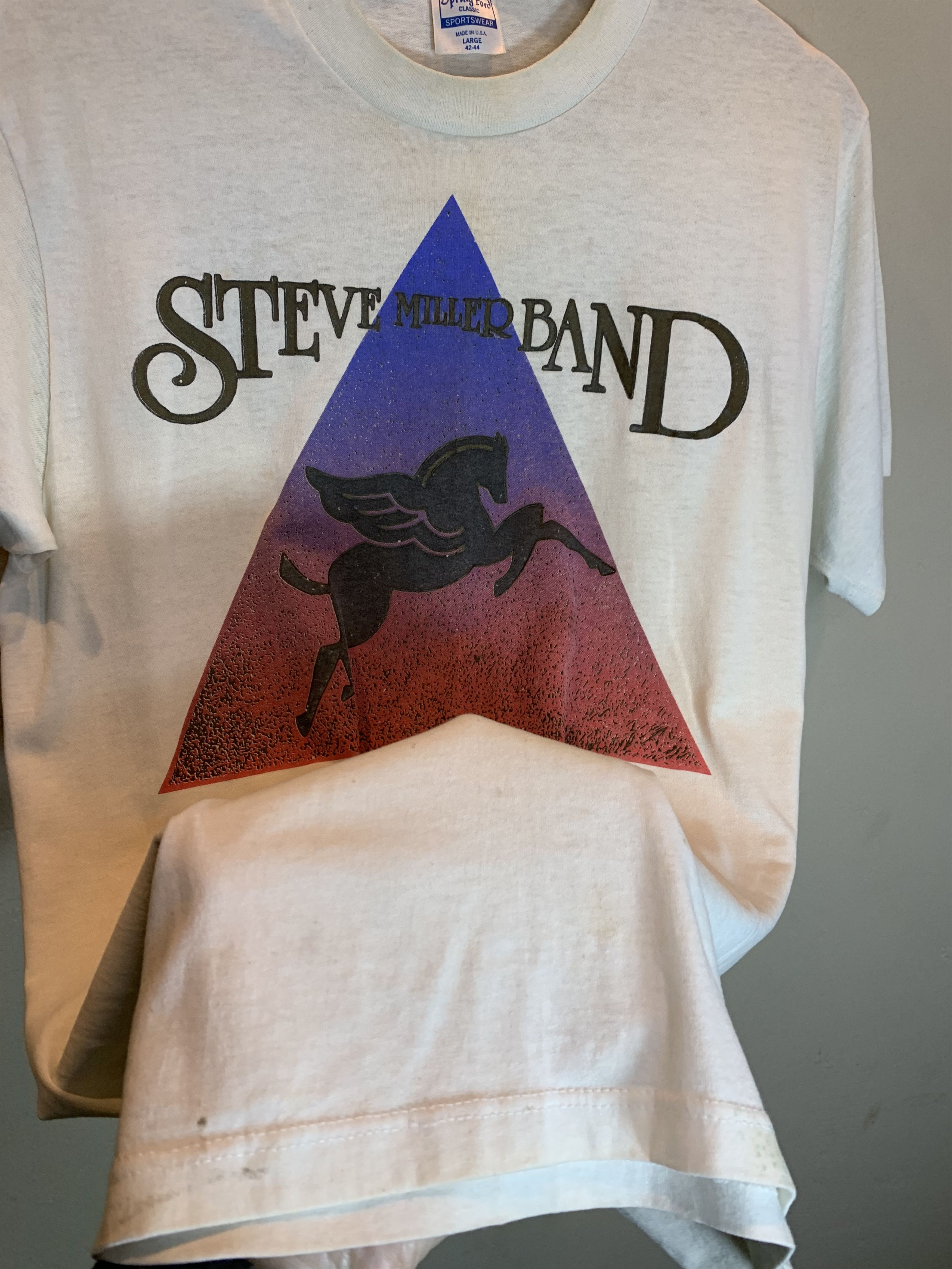 Band Tees *RARE* Vintage 80’s Steve Miller Band Single Stitch T-Shirt Size US L / EU 52-54 / 3 - 6 Thumbnail