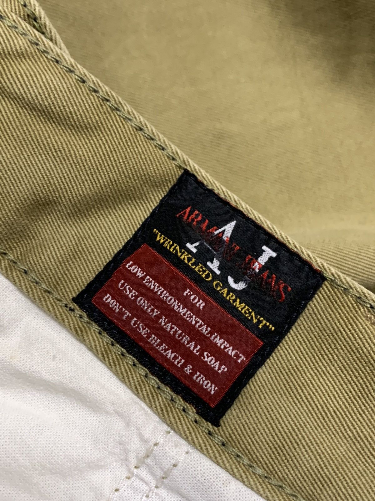 Armani Archive Armani Jeans Wide Baggy Carpenter Work Jeans Size US 34 / EU 50 - 10 Thumbnail