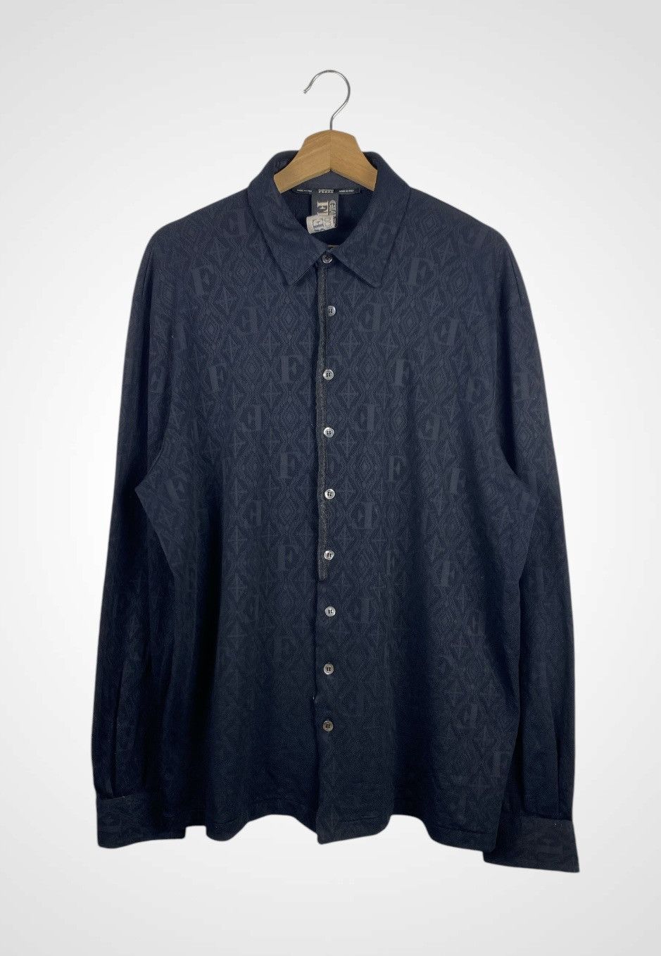 Gianfranco Ferre Rare Gianfranco Ferre Button Ups Long Sleeve Shirt Size US XL / EU 56 / 4 - 2 Thumbnail