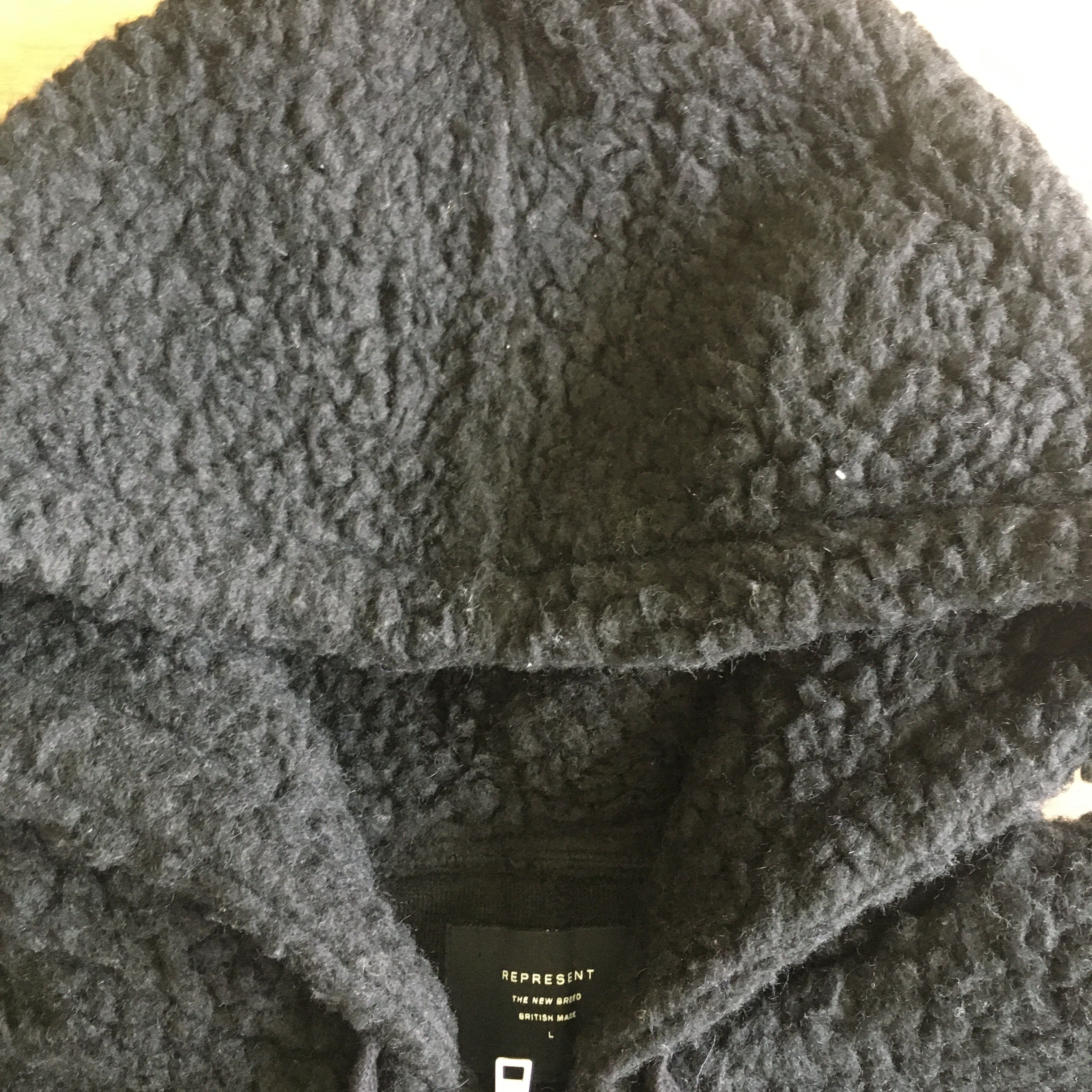 Represent Clo. 🇬🇧Represent Clothing🇬🇧 1/4 Zipper Hooded Sherpa Pullover Size US L / EU 52-54 / 3 - 7 Thumbnail