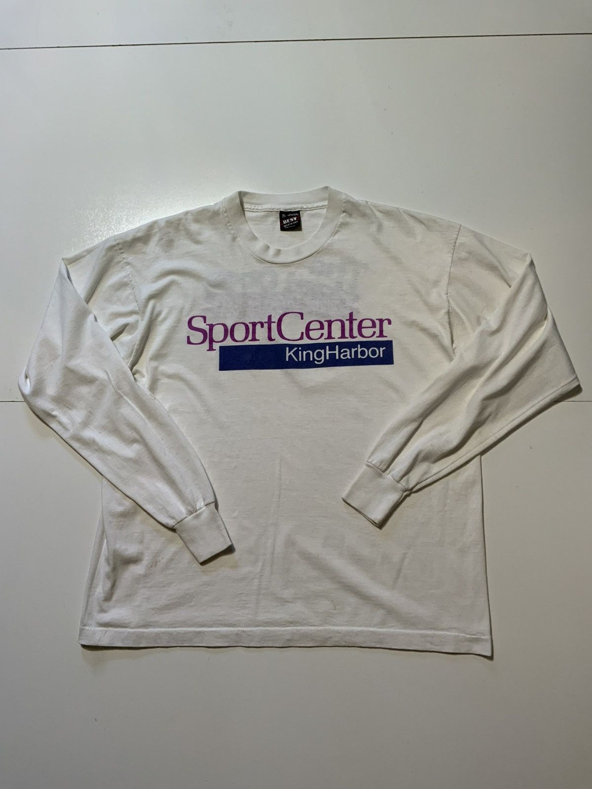 Vintage VTG SportCenter The Hardcore Commit To Get Fit T-shirt Size US XL / EU 56 / 4 - 2 Thumbnail