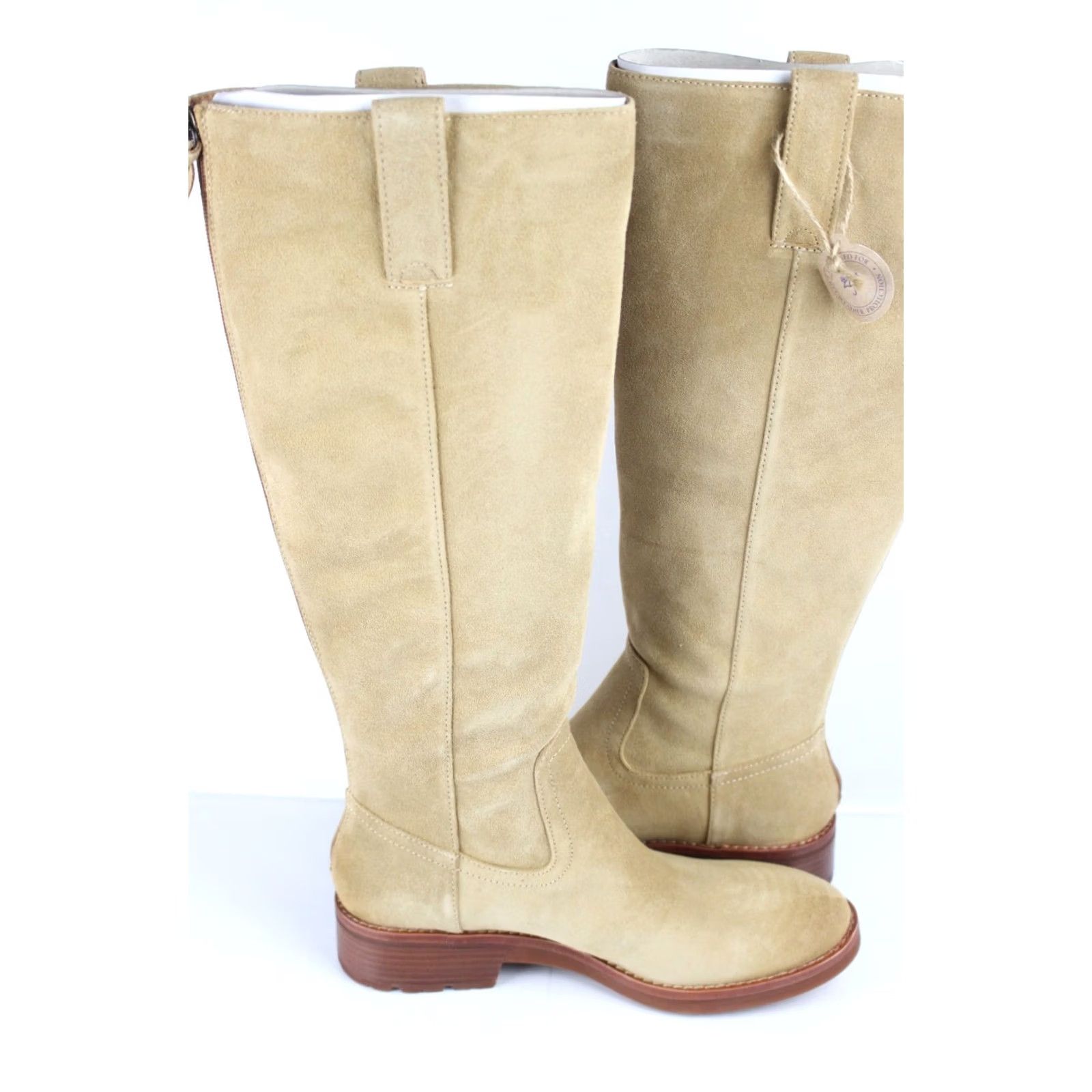 Vintage Sofft Women's Samantha II Boots Waterproof Leather Size 8 M Sand Size US 8 / IT 38 - 2 Thumbnail