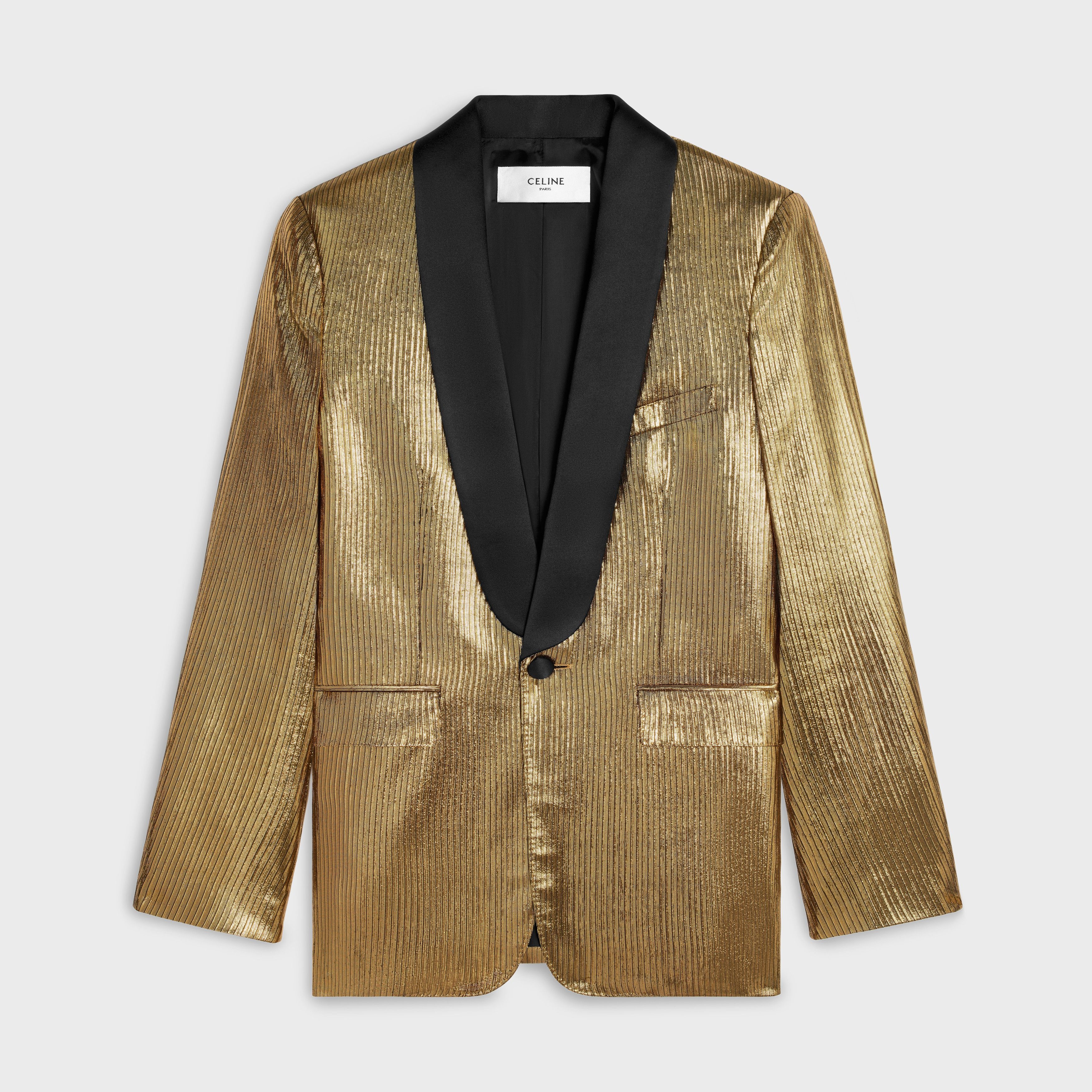 Celine o1bcso1str0825 2V59S974R Classic Jacket in Noir/Orange Size US XL / EU 56 / 4 - 1 Thumbnail