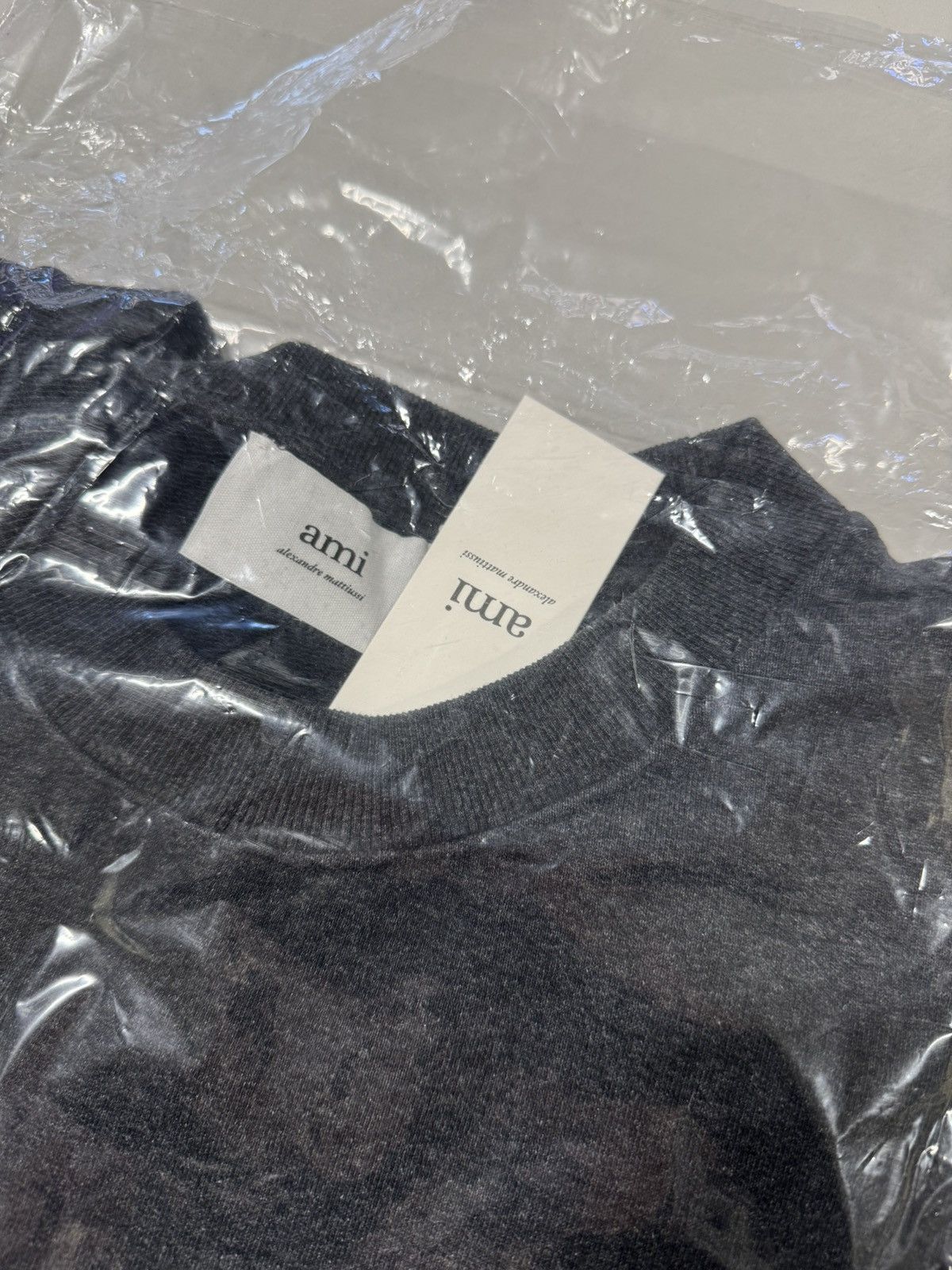 AMI Ami Paris Logo Patch Sweatshirt NEW 485$ Size US L / EU 52-54 / 3 - 6 Thumbnail