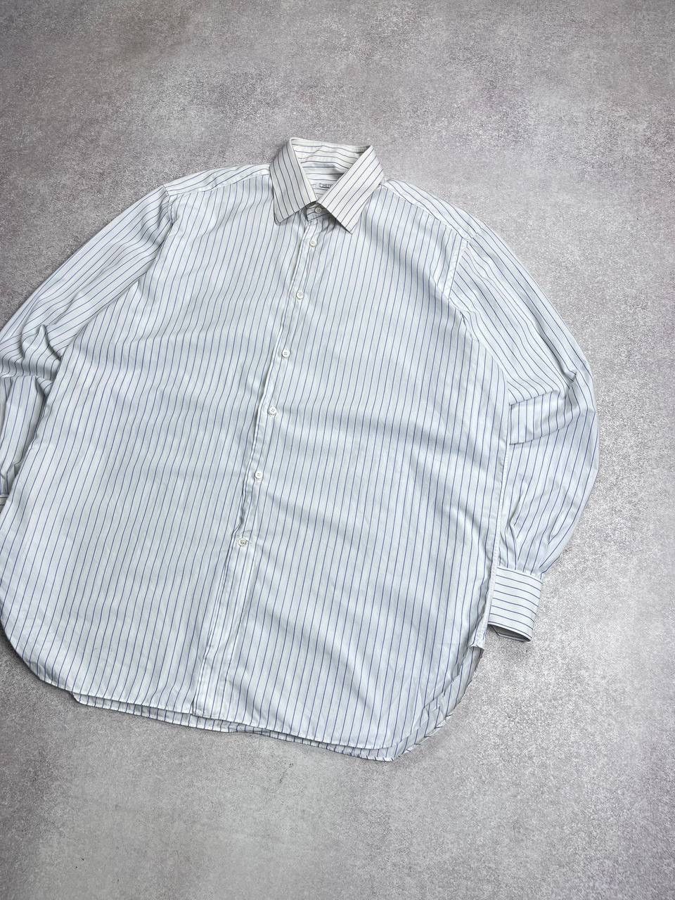 Other Vintage Zilli Striped Boxy Shirt Y2K L Size US L / EU 52-54 / 3 - 2 Thumbnail