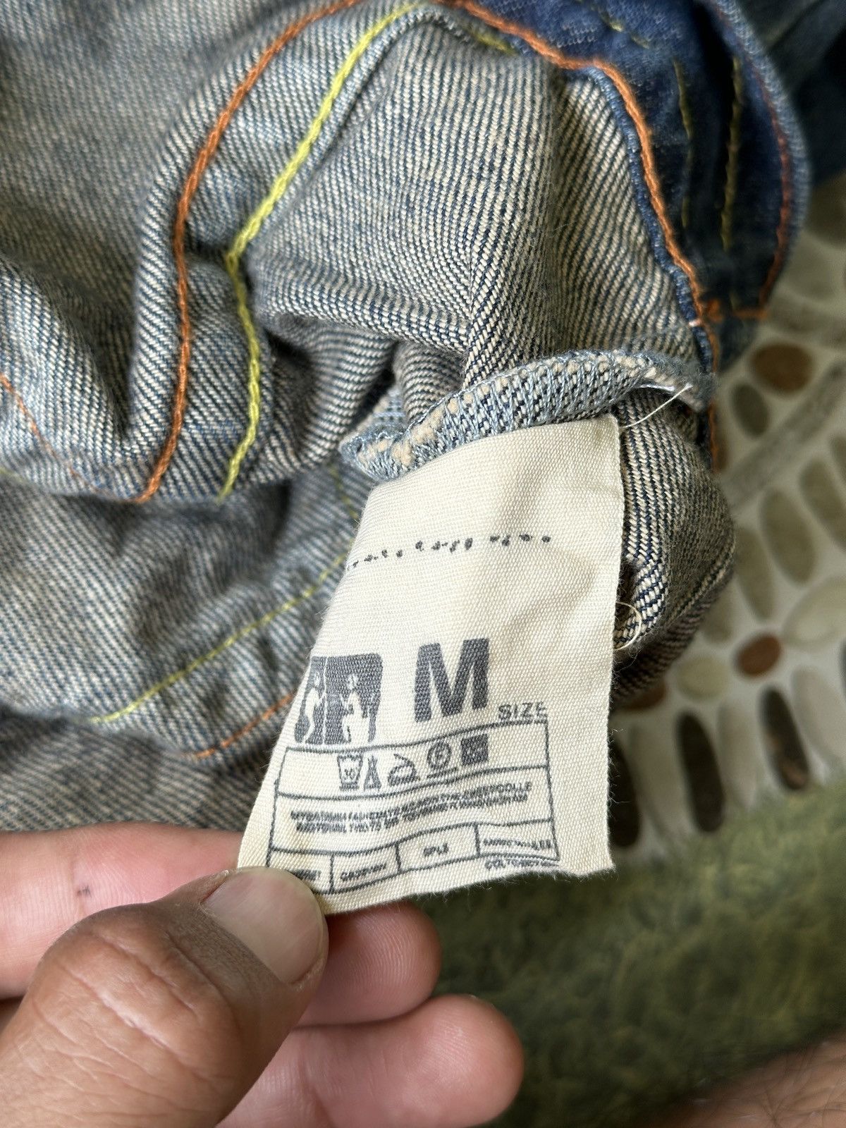 Japanese Brand RedPepers 💥 One Set Denim Jacket And Denim Jeans RedPeppers💥 Size US 29 - 7 Thumbnail