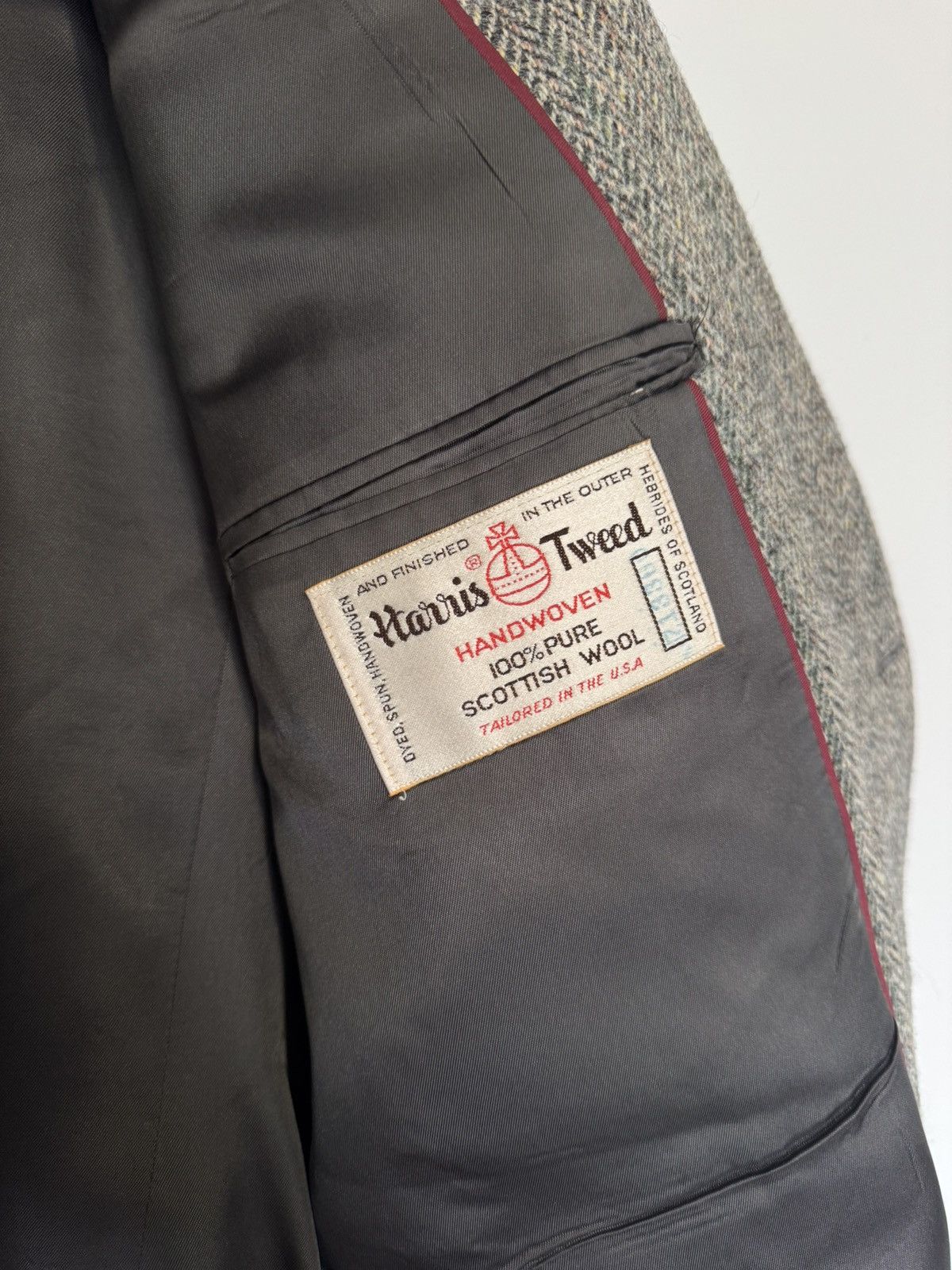 Harris Tweed Harris Tweed Wool Jacket Men’s Size US XL / EU 56 / 4 - 2 Thumbnail
