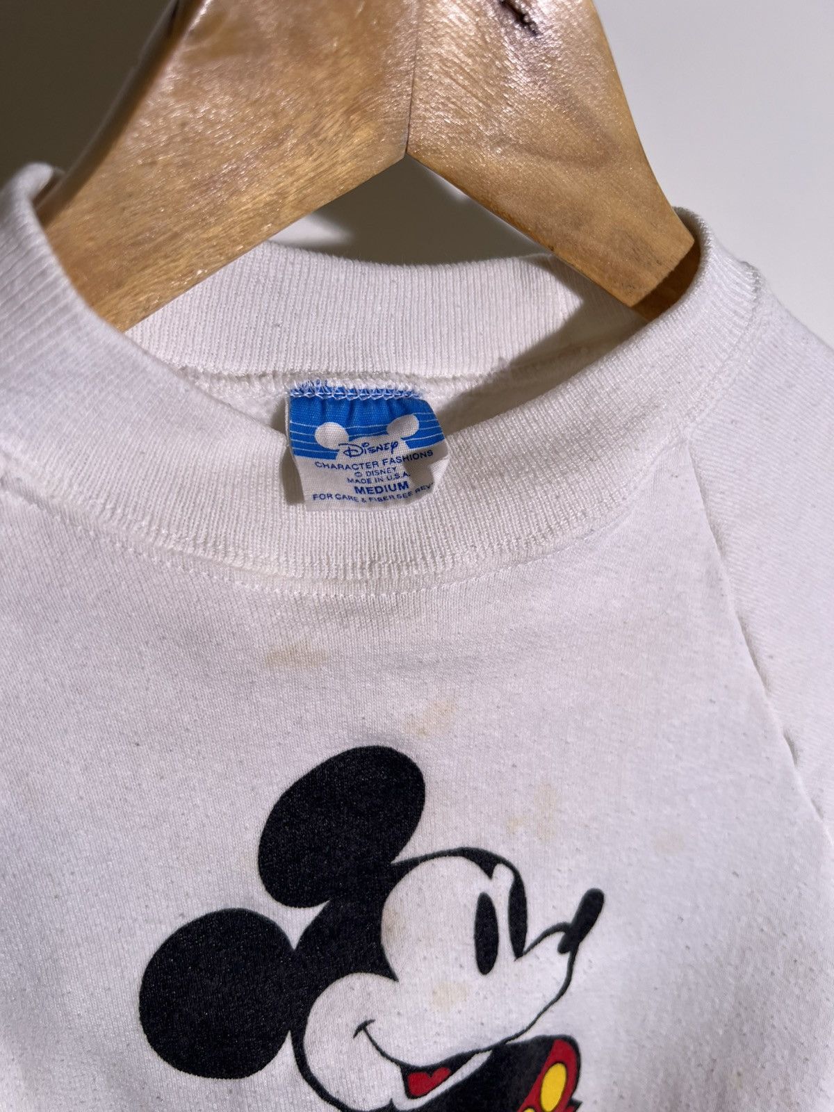 Disney 80’s 90’s VTG Vintage Disney Mickey Mouse Retro Sweatshirt Size XXS / US 00 / IT 34 - 10 Thumbnail