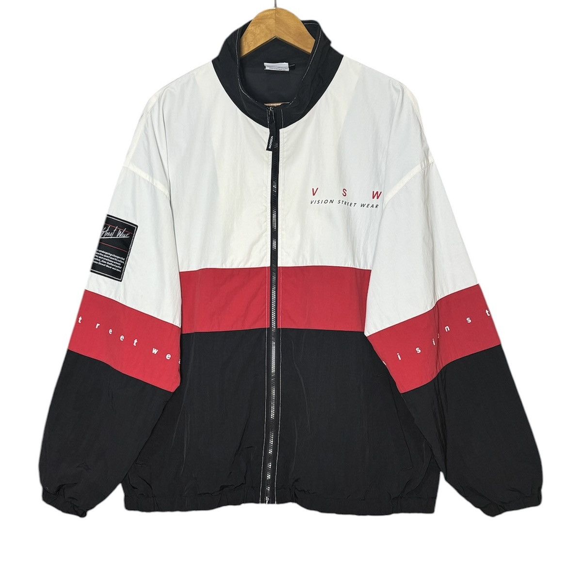 Vision Streetwear Vision Street Wear Oversize Back Logo Nylon Jacket Size US L / EU 52-54 / 3 - 2 Thumbnail