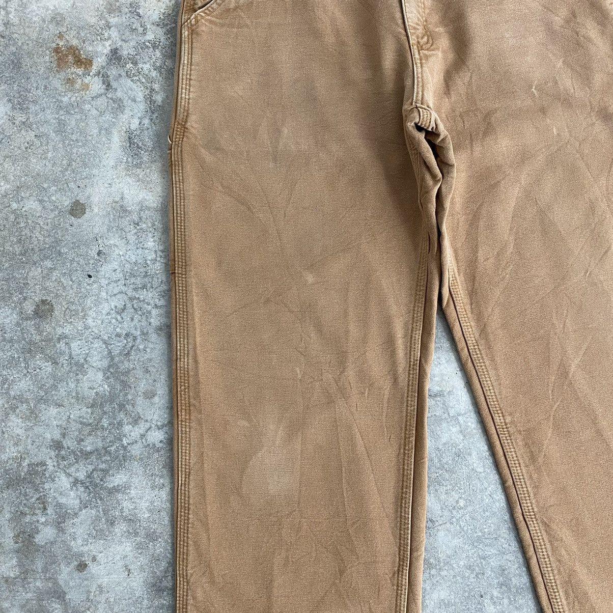 Carhartt Vintage Carhartt Blanket Lined Tan Carpenter Work Pants Size US 34 / EU 50 - 9 Thumbnail