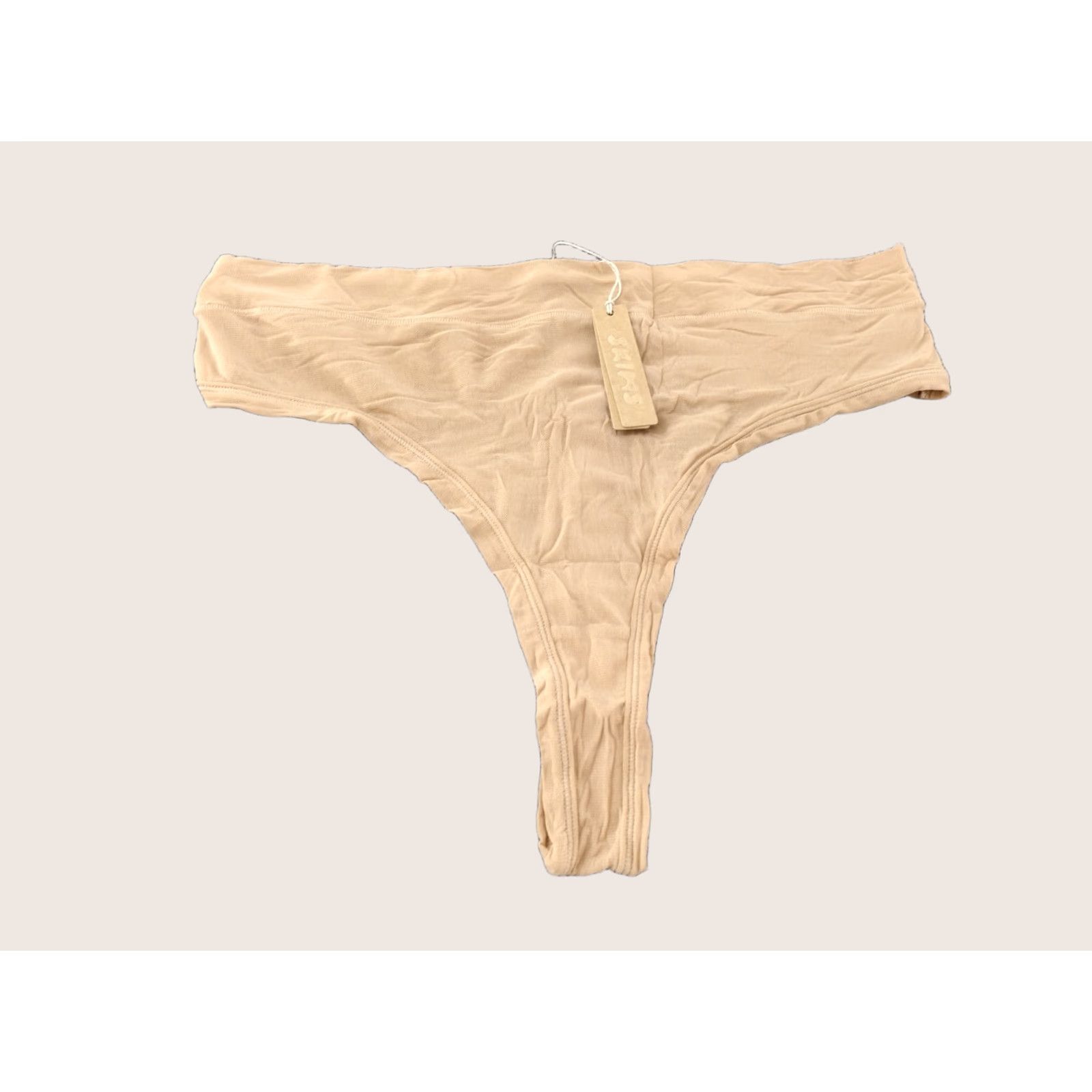 SKIMS SKIMS Panties Women’s Soft Ochre 3XL Thong XS? Wait Size 40" / US 18 - 1 Thumbnail