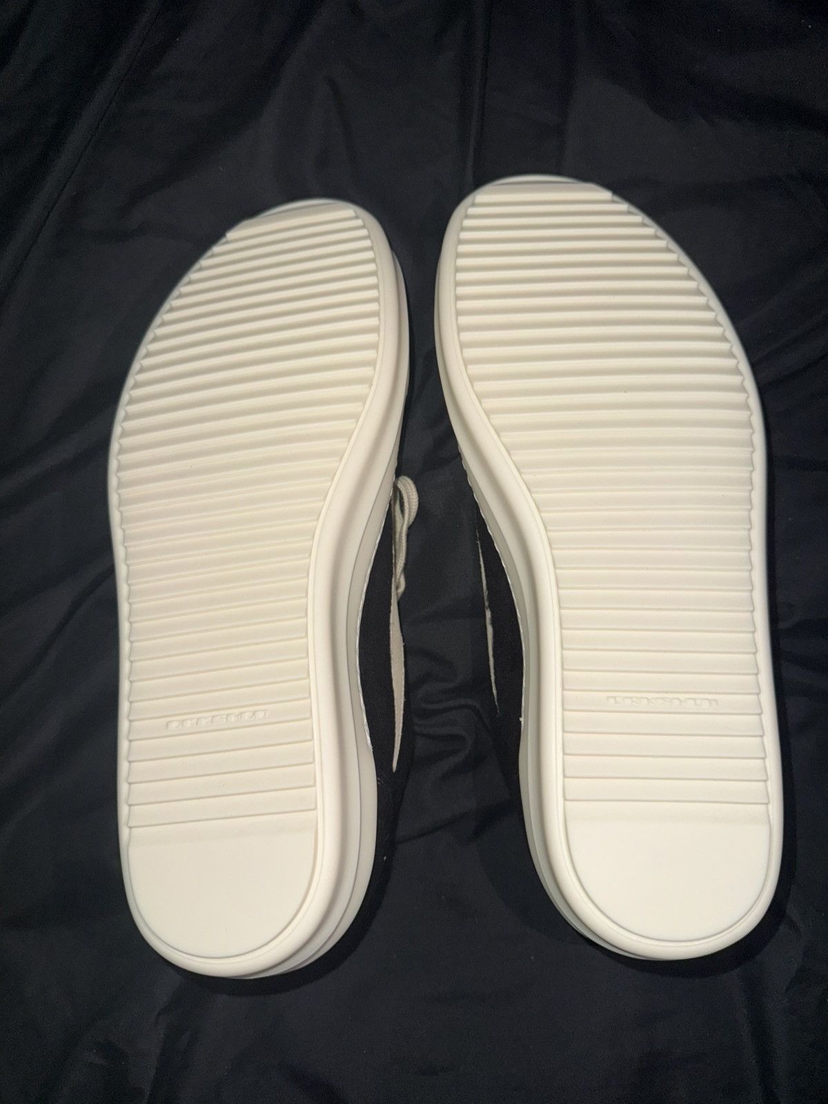 Rick Owens Rick owens DRKSHDW Vintage Low black milk Size US 11 / EU 44 - 11 Thumbnail