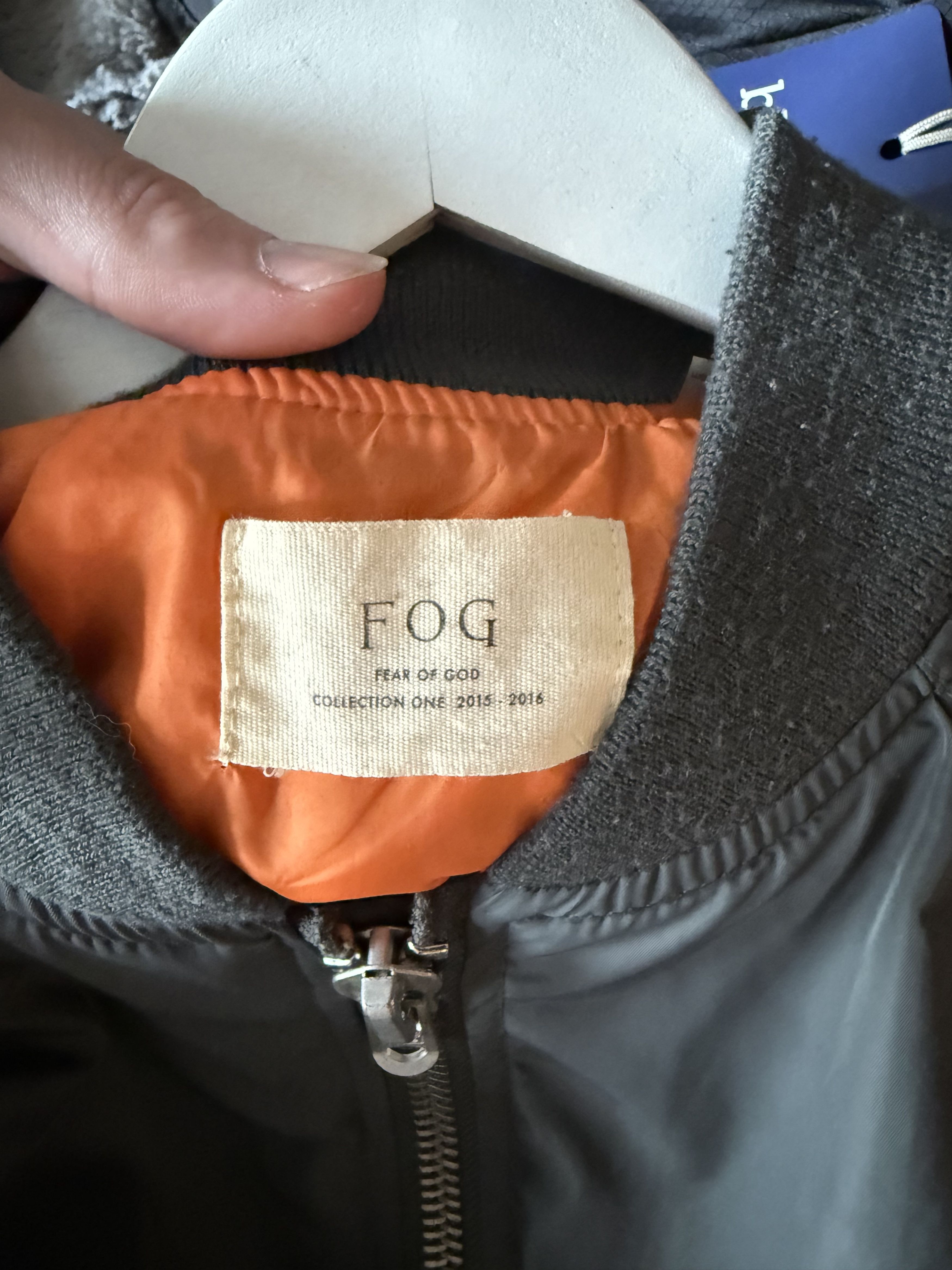 FOG × Fear of God FOG x Fear of God bomber 15/16 Size US L / EU 52-54 / 3 - 5 Thumbnail