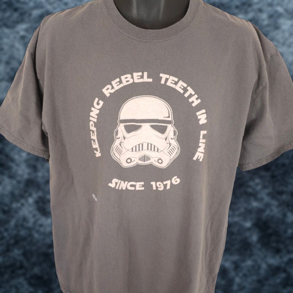 Star Wars VINTAGE? Star Wars T Shirt Mens XL Gray Size US XL / EU 56 / 4 - 1 Thumbnail
