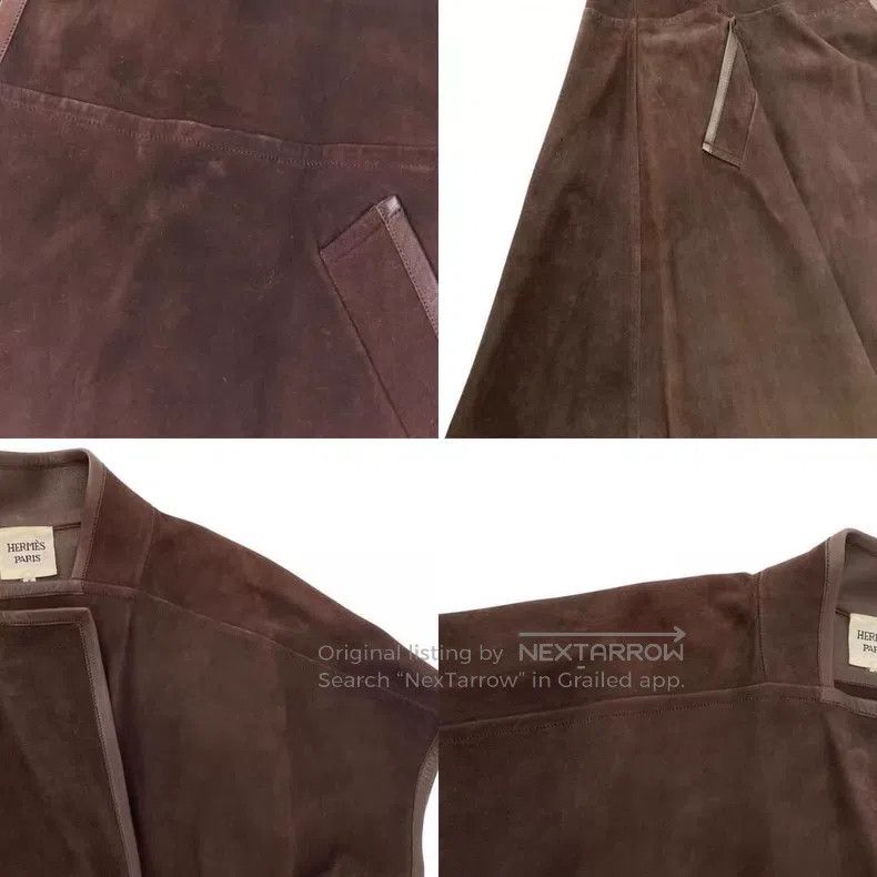 Hermes Hermes Sheepskin dress size 34 Size XXS / US 00 / IT 34 - 7 Thumbnail