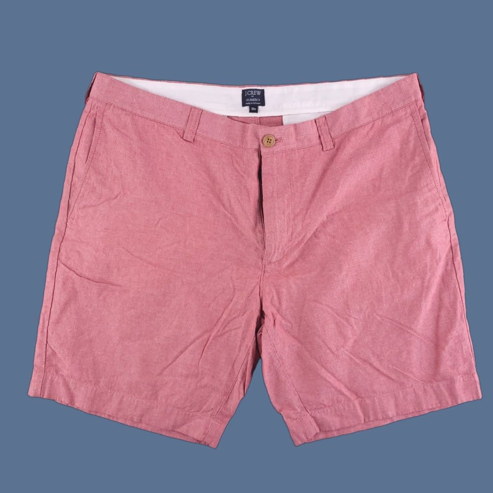J.Crew J.CREW Shorts Mens 38 Pink Salmon Gramercy Red Orange Preppy Casual Chino Size US 38 / EU 54 - 1 Thumbnail