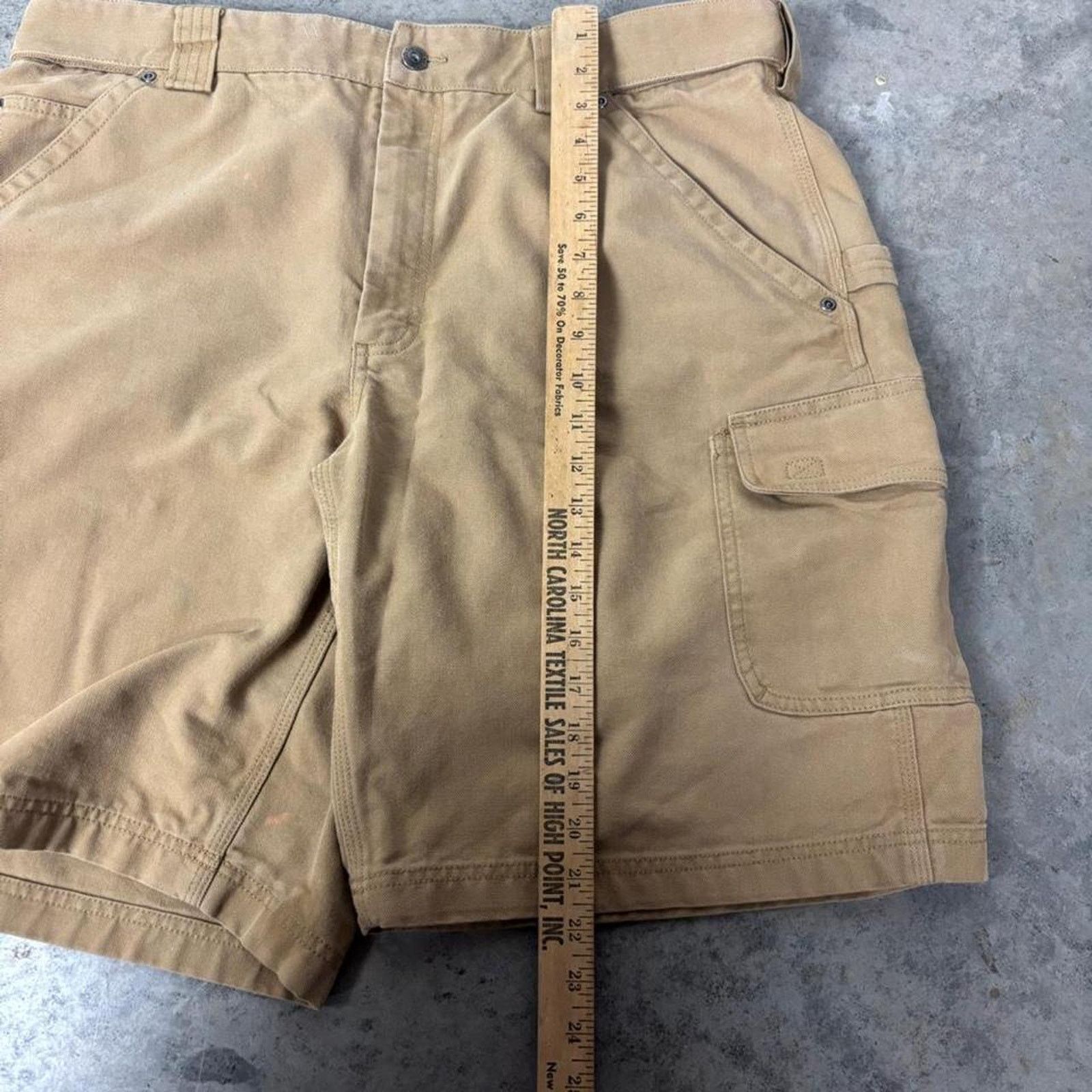Vintage Vintage Baggy Canvas Shorts Skater Grunge Size US 38 / EU 54 - 4 Thumbnail