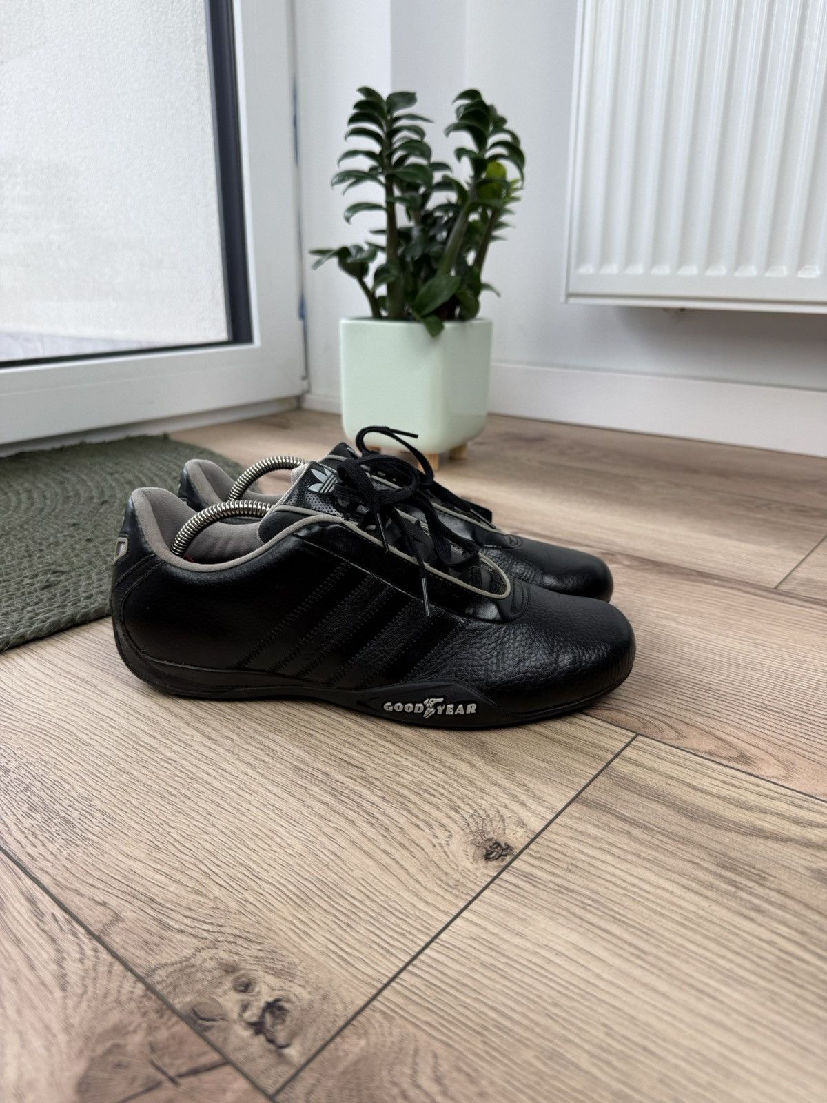 Adidas × Vintage Adidas Goodyear 00sLeather Driving Shoes Vintage Y2k Hype Size US 9.5 / EU 42-43 - 1 Thumbnail