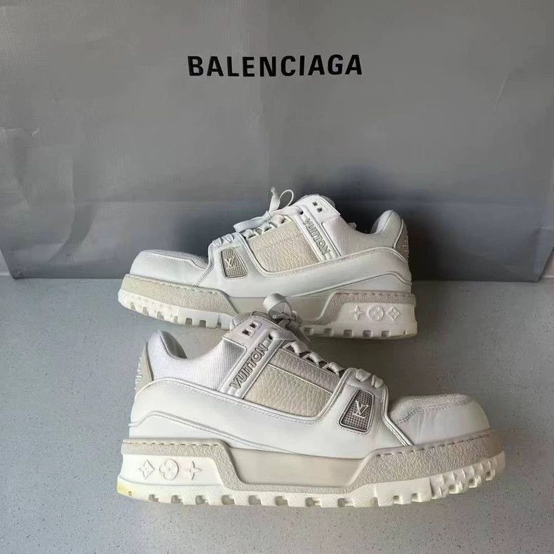 Louis Vuitton balenciaga lv trainer sneakers-2508 Size US 7 / EU 40 - 4 Thumbnail