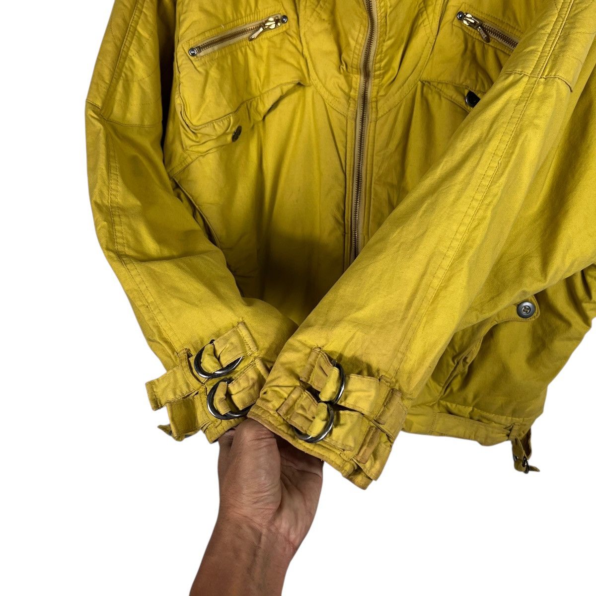 Le Grande Bleu (L.G.B.) 🔥 Scaramouche Kazu Bono Utility Pocket Bomber Jacket Size US L / EU 52-54 / 3 - 9 Thumbnail