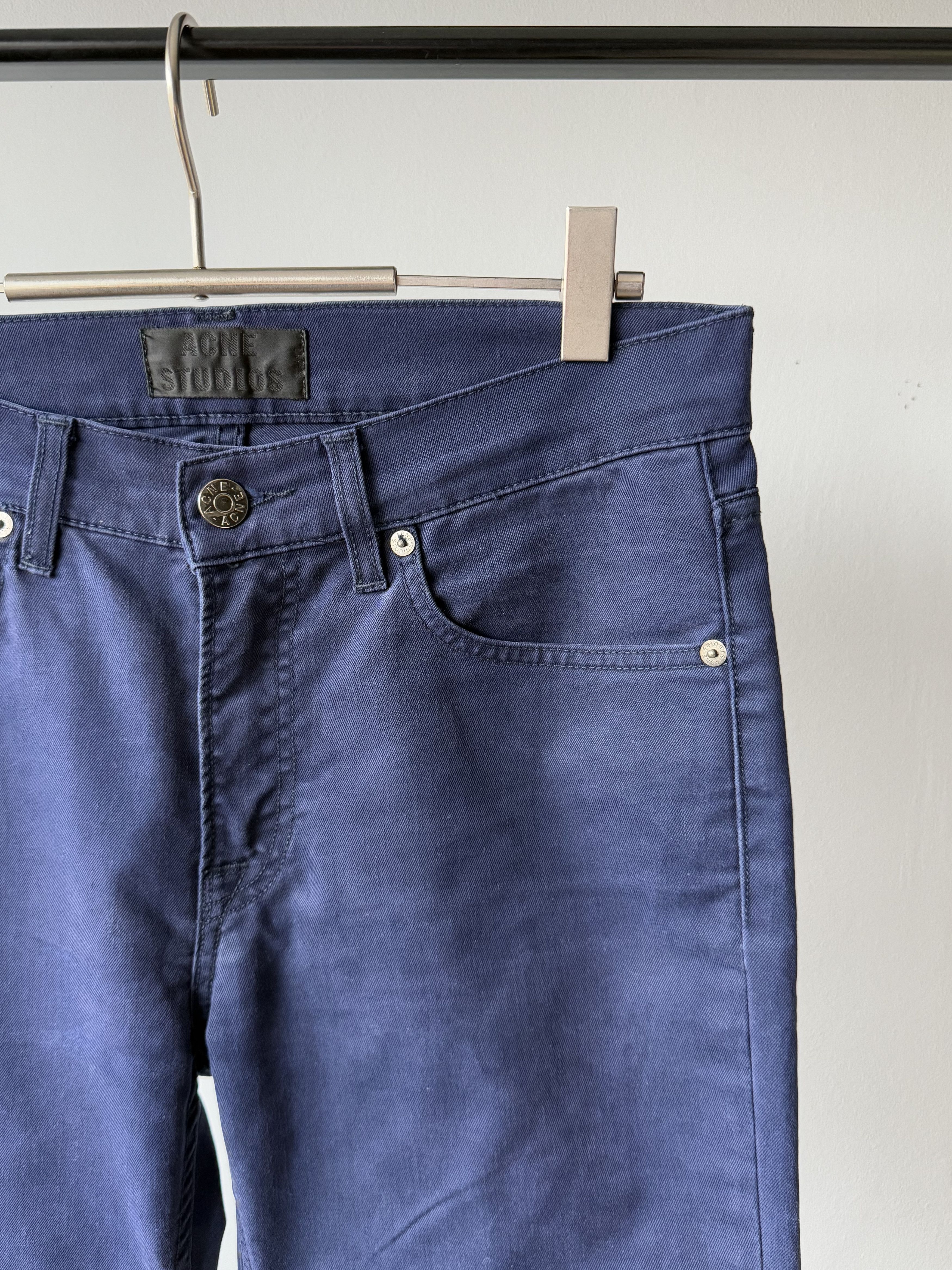 Acne Studios Men's Acne Studios Ace Ups Blue Jeans Luxury Denim Pants Size US 30 / EU 46 - 6 Thumbnail