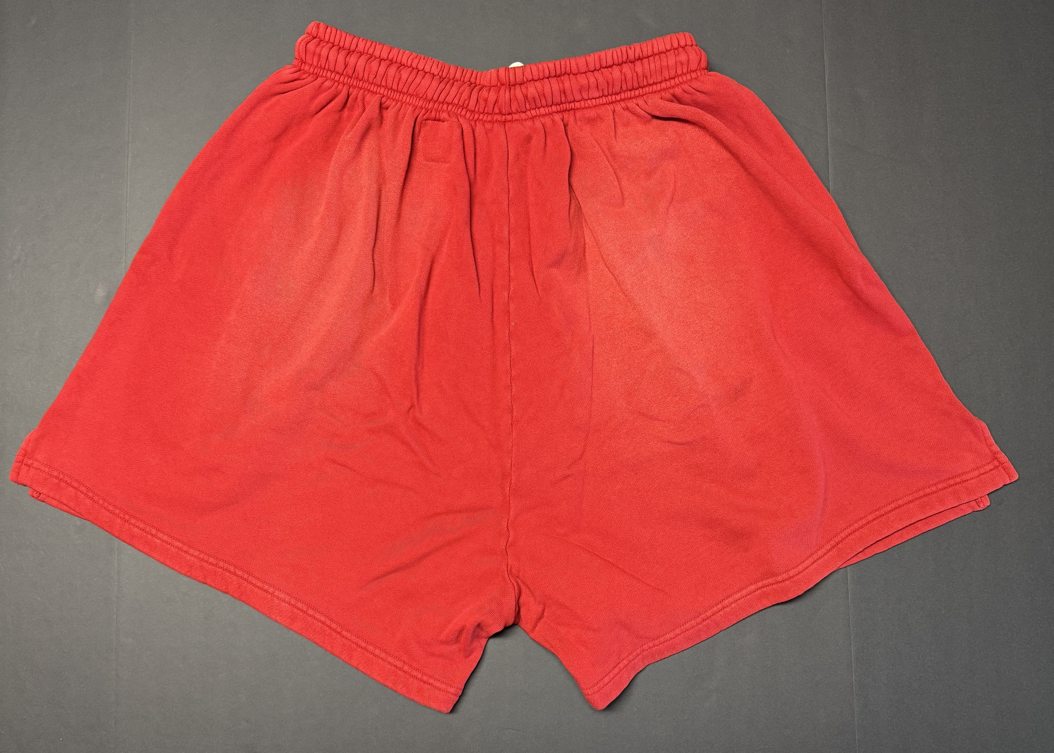 HELLSTAR Hellstar Flame Shorts Red/White CAP 10 Size US 38 / EU 54 - 2 Thumbnail