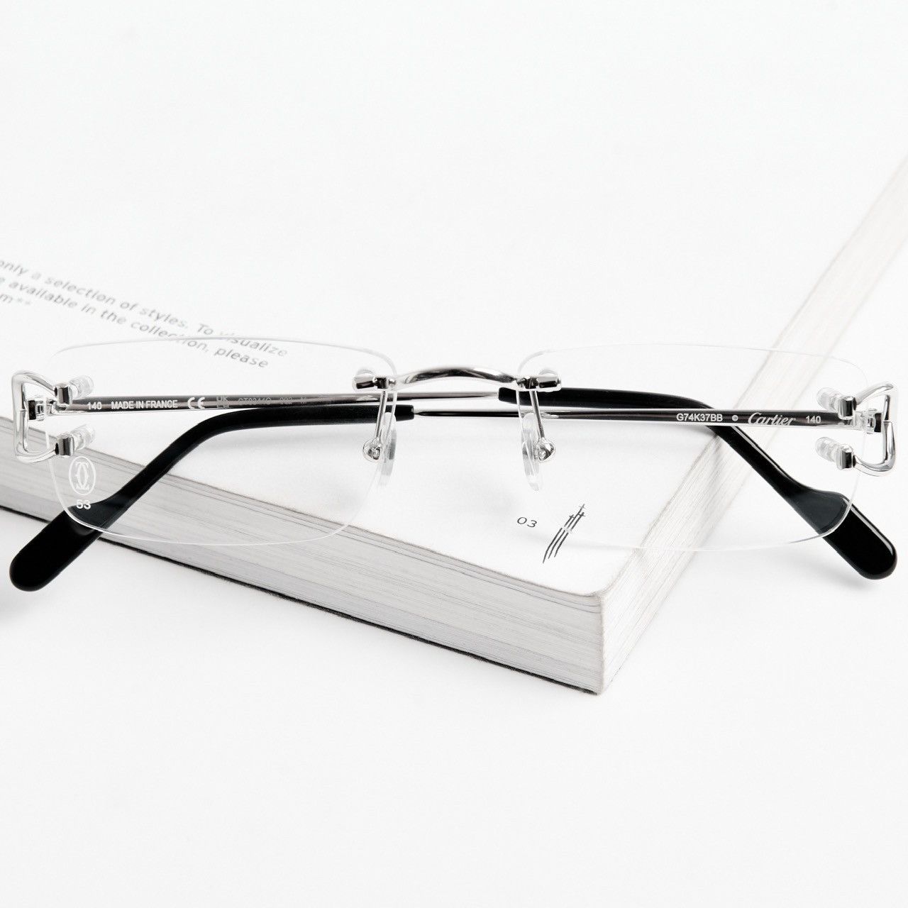 Cartier CARTIER CT0344O 002 GLASSES Size ONE SIZE - 5 Thumbnail