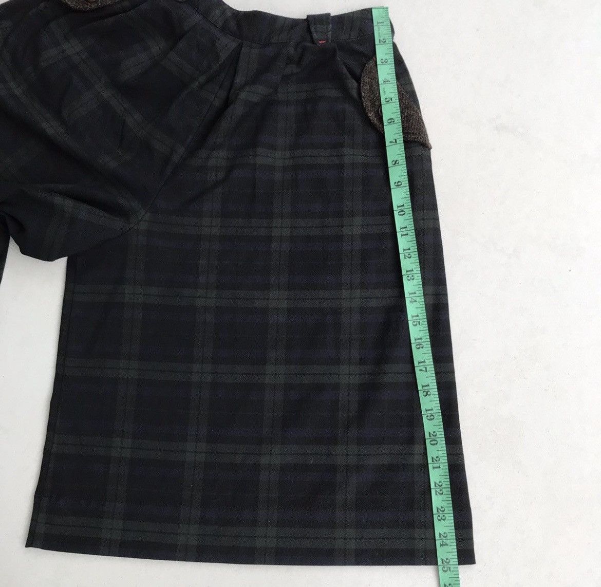 Harris Tweed 🔥Accept Binding Offer🔥 Harris Tweed Black And Green Shorts Size US 30 / EU 46 - 12 Thumbnail