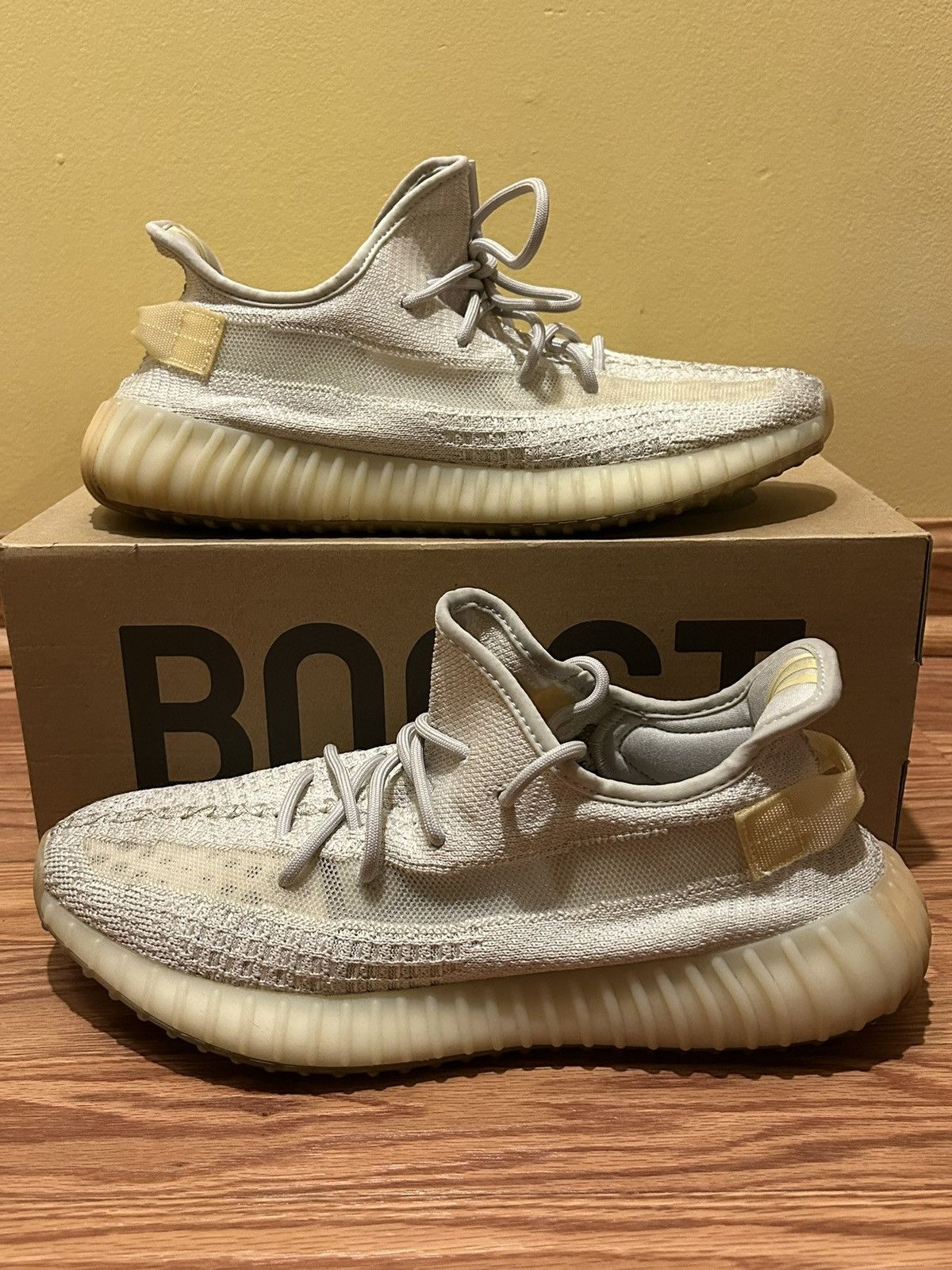 Yeezy Size 11.5 - Yeezy 350 Light GY3438 IN HAND NEXT DAY SHIPPING Size US 11.5 / EU 44-45 - 1 Thumbnail
