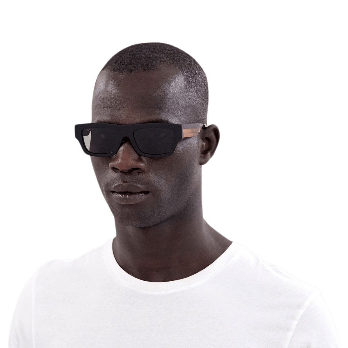 NEW Gucci Sunglasses GG1301S 001 Black Grey Unisex Authentic
