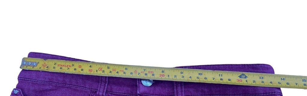 Armani AJ Armani Jeans Women Stretchy Denim EUR 27 USA 27 Purple Size 27" / US 4 / IT 40 - 5 Thumbnail
