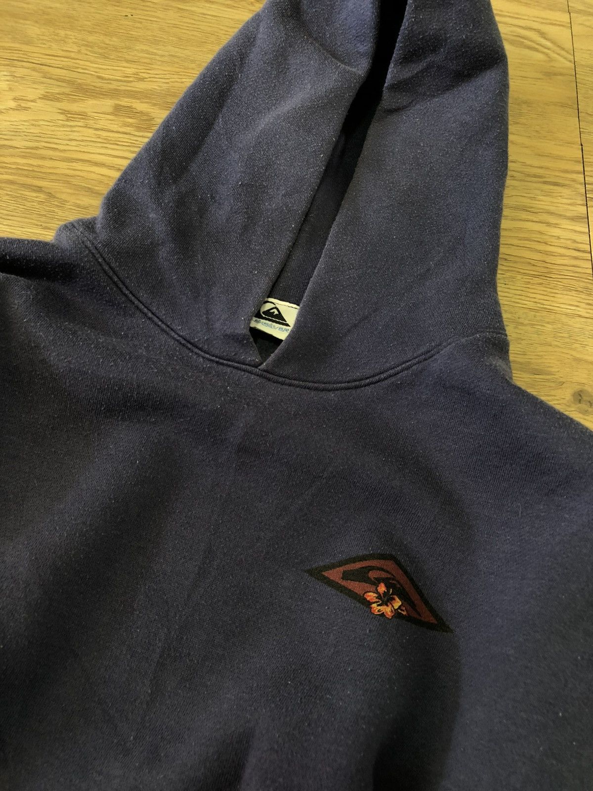 Quiksilver Vintage 90’s Quiksilver hoodie Size US L / EU 52-54 / 3 - 6 Thumbnail