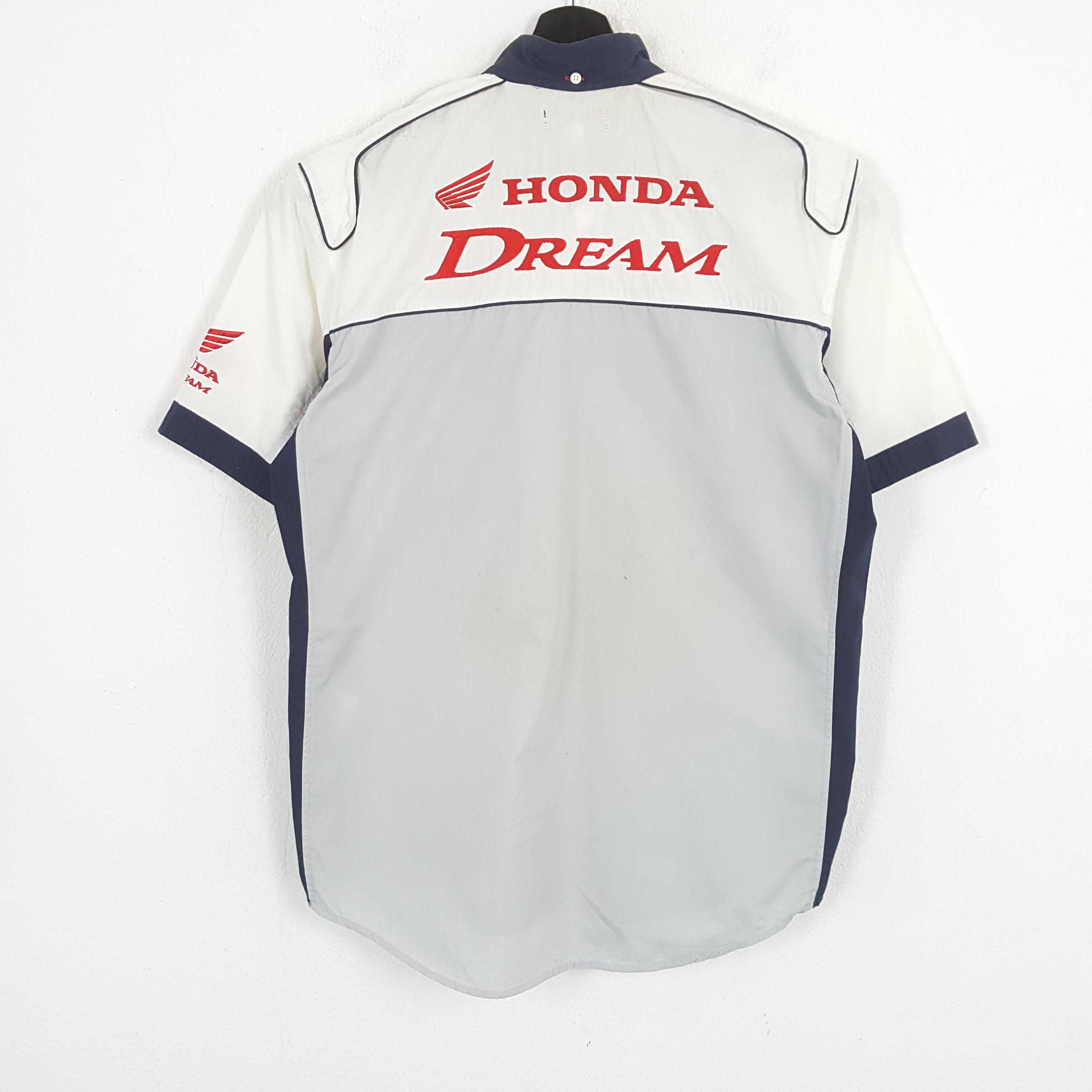 HONDA DREAM Japanese Motorsports Workwear Shirt