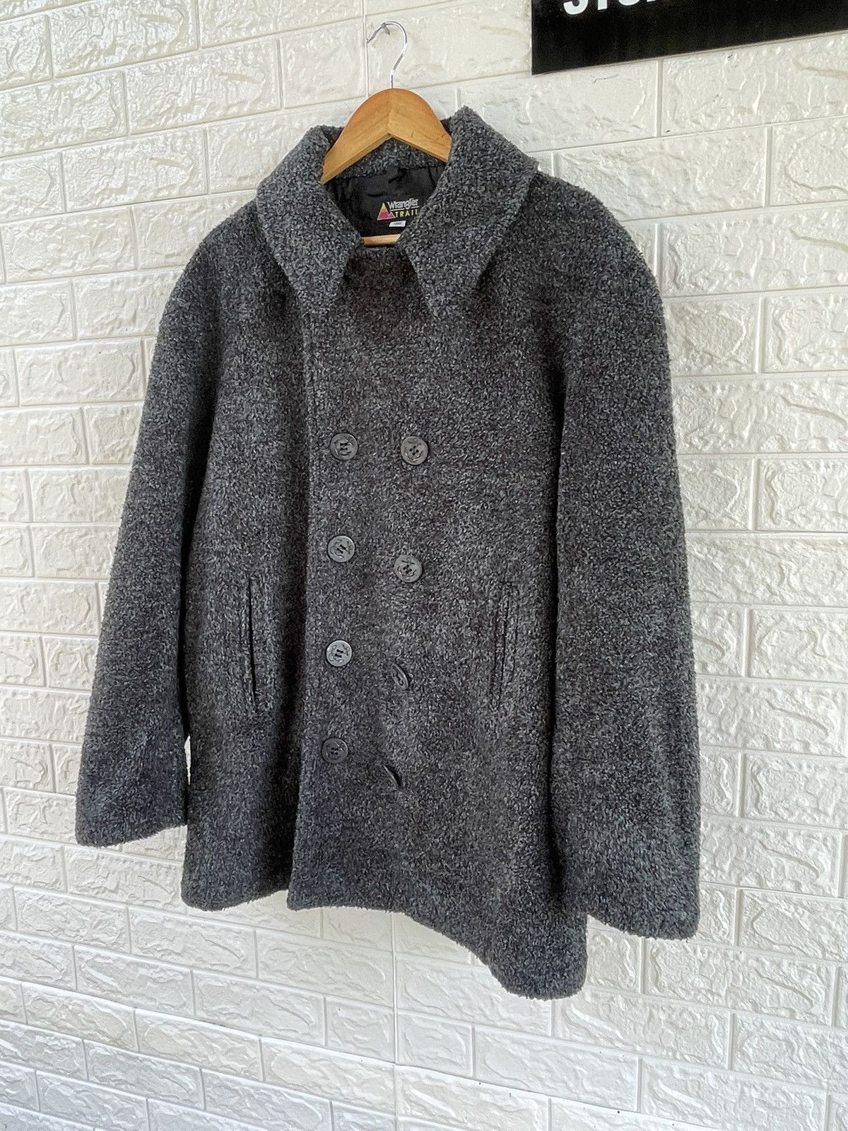 Japanese Brand × Vintage × Wrangler Wrangler Wool Jacket Size US M / EU 48-50 / 2 - 4 Thumbnail