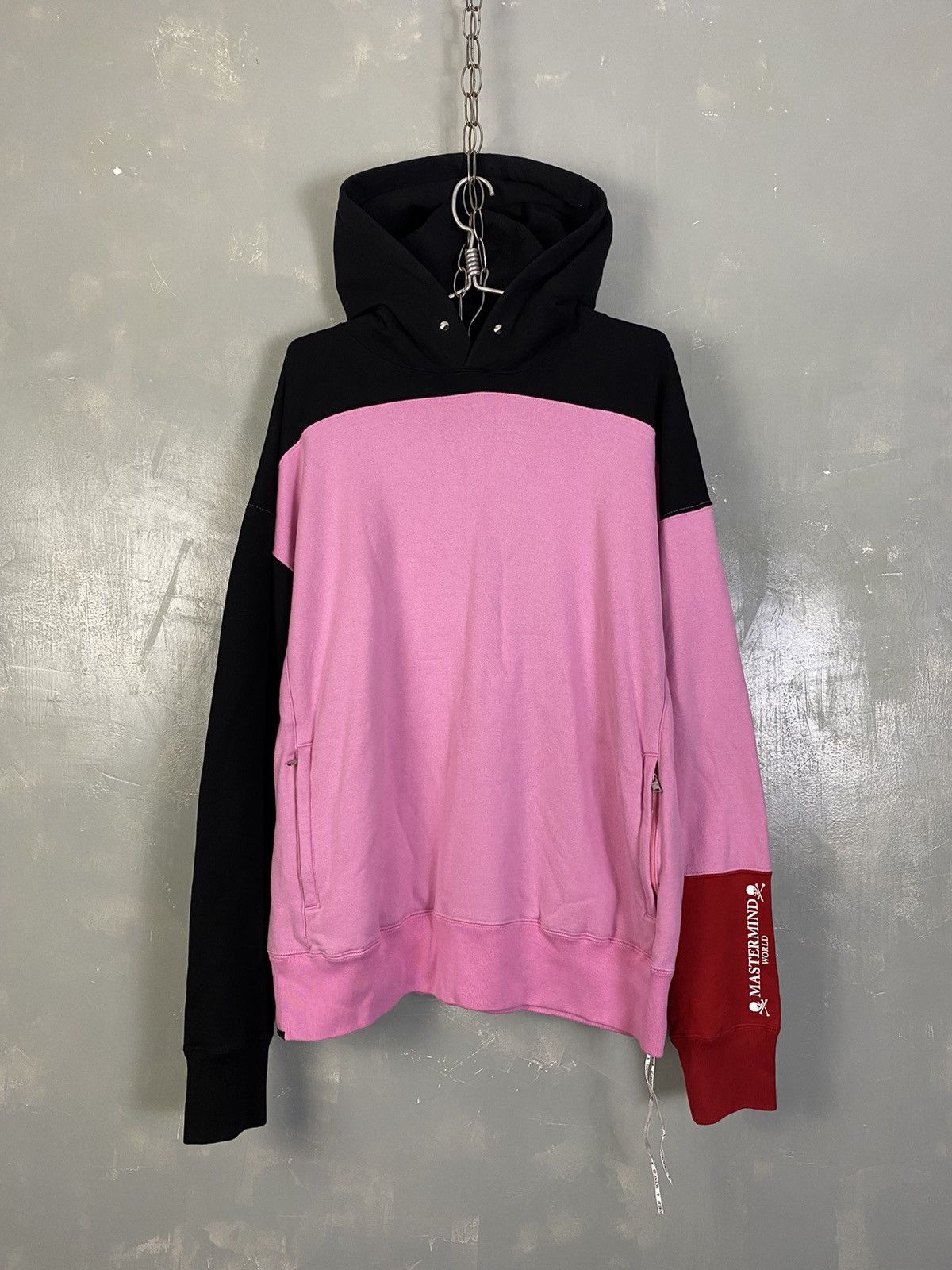 Mastermind Japan Mastermind Japan Oversized Color-block Hoodie Size US S / EU 44-46 / 1 - 4 Thumbnail