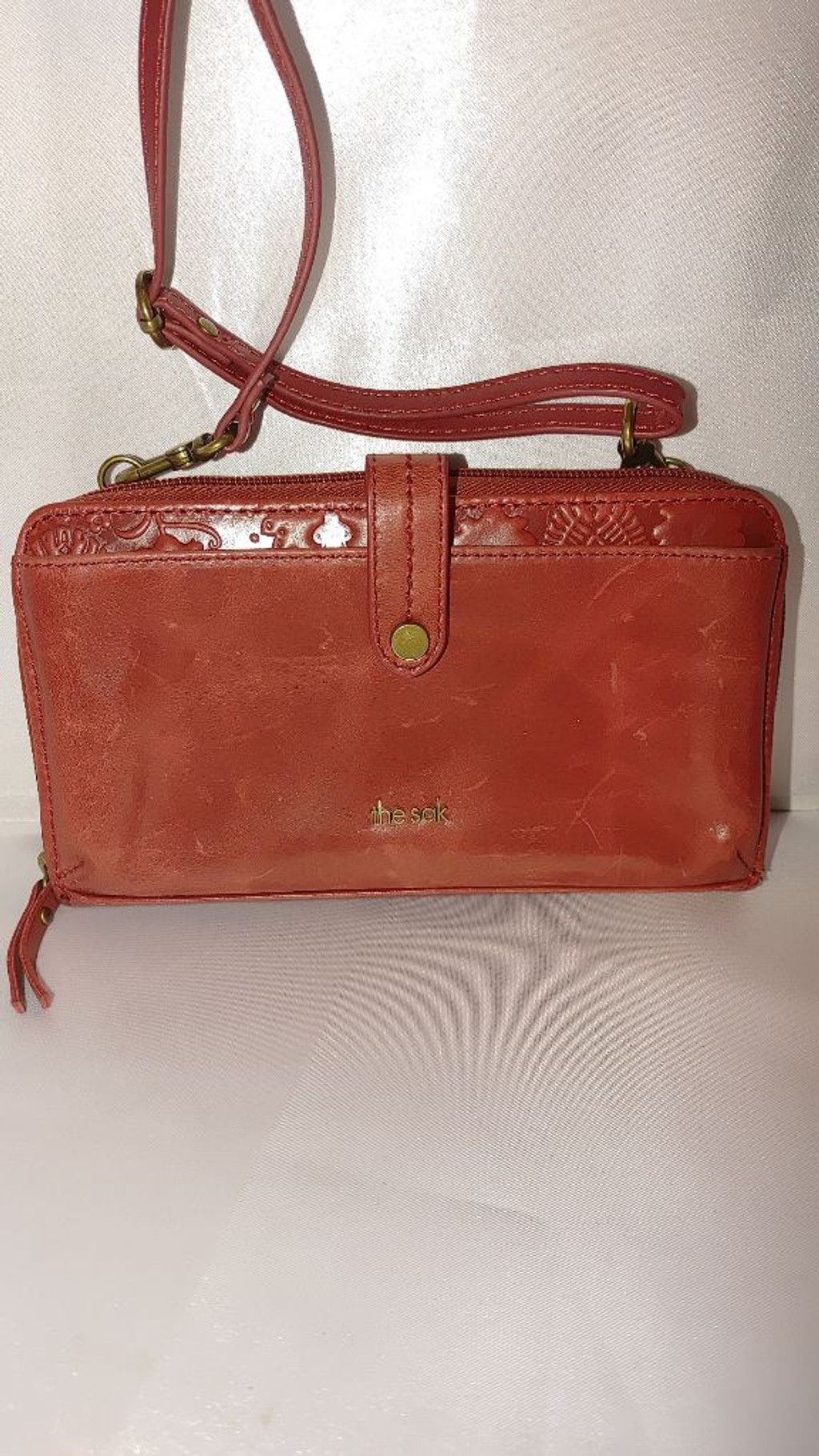 The Sak The Sak Iris Smart Phone Leather Crossbody Size ONE SIZE - 3 Thumbnail
