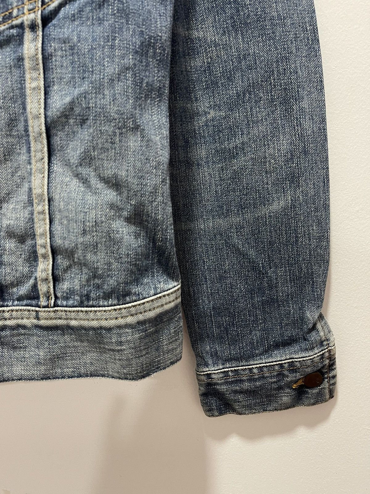 Lee × Vintage LEE RIDER LADY DISTRESSED DENIM JEANS Size XS / US 0-2 / IT 36-38 - 5 Thumbnail