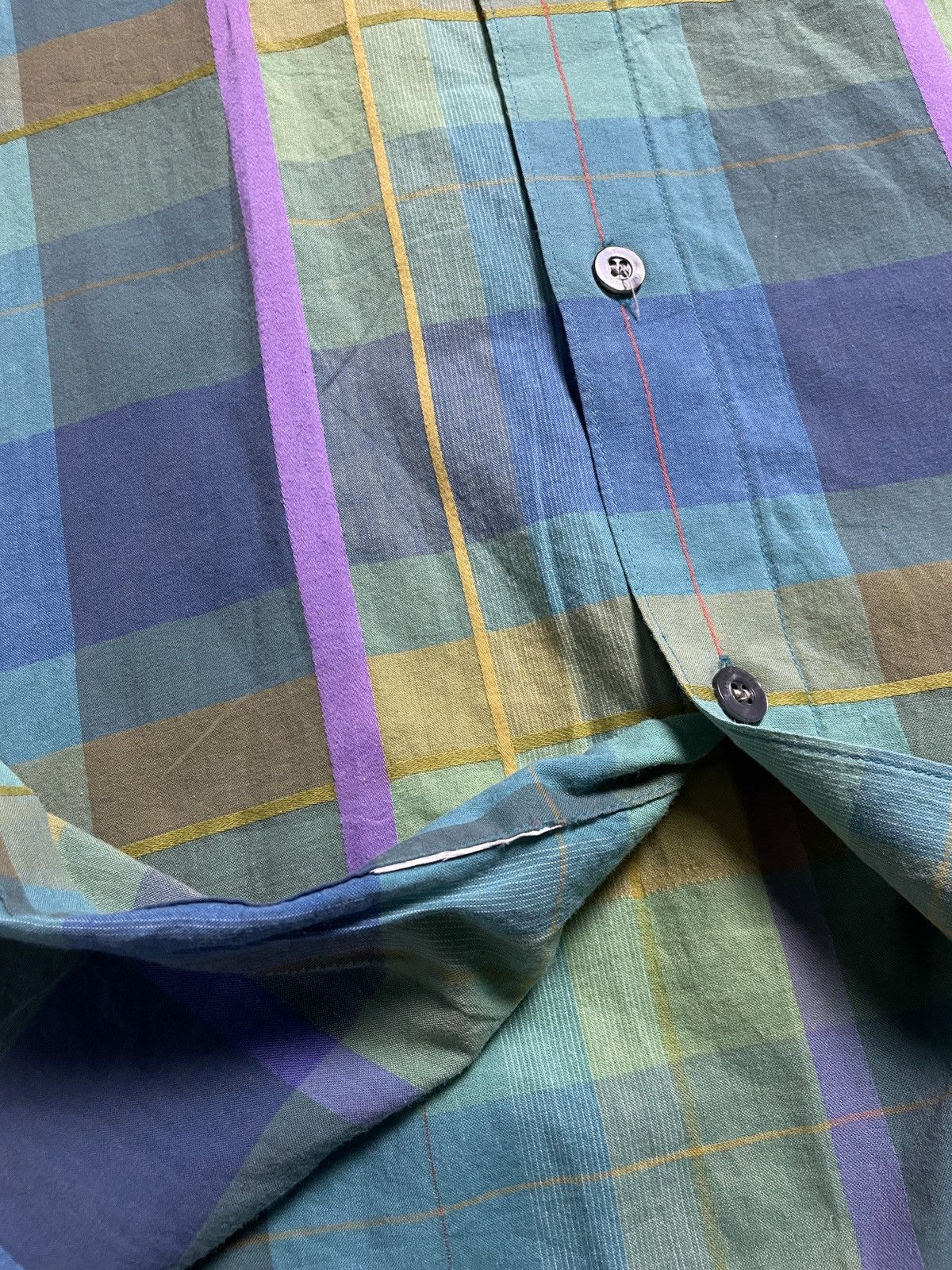 Yves Saint Laurent 1990’s Yves Saint Laurent - Pattern Shirt Size US L / EU 52-54 / 3 - 8 Thumbnail