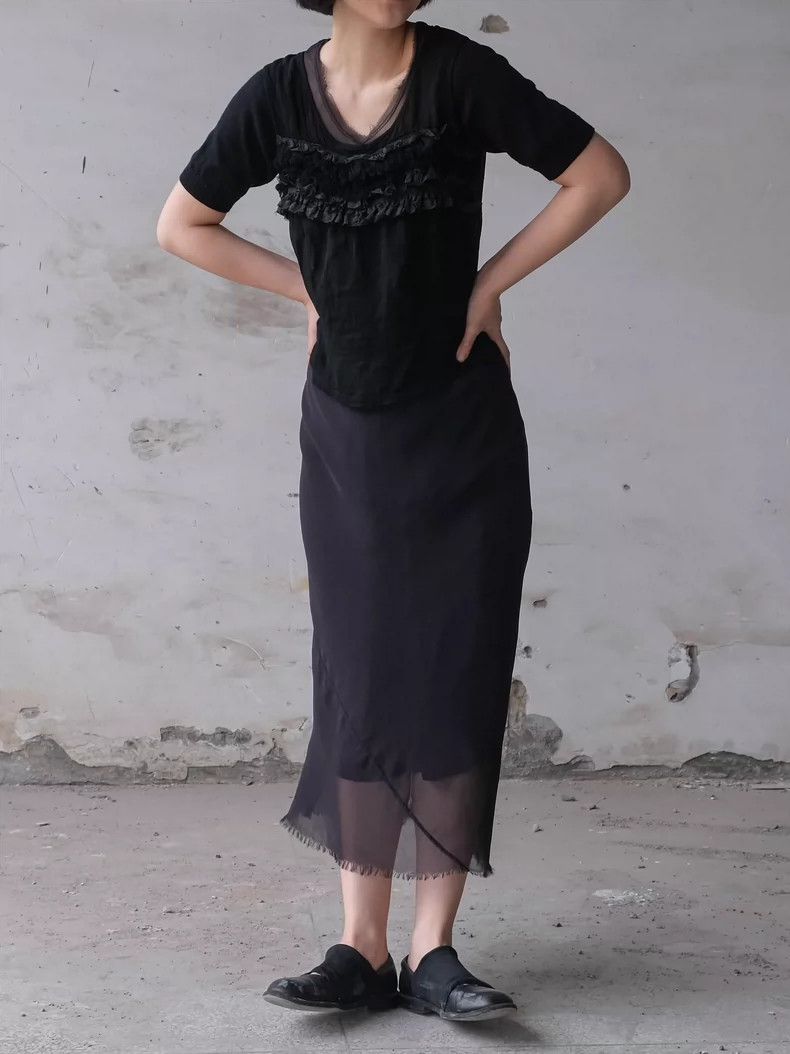 Comme des Garcons Comme Des Garcons Early knit patchwork two-piece dress Size S / US 4 / IT 40 - 8 Thumbnail
