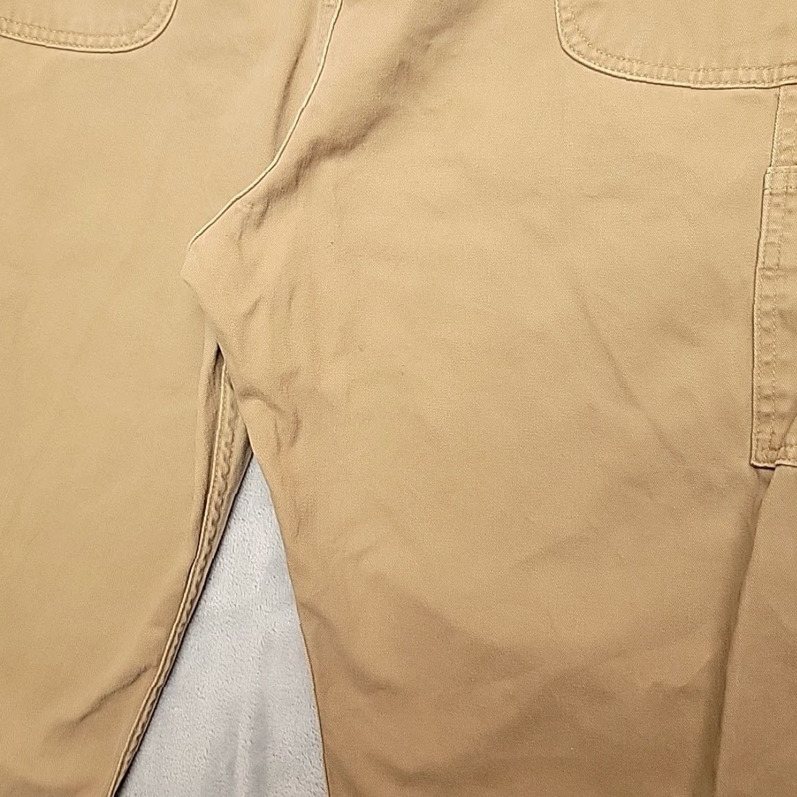 Carhartt Carhartt Pants Men 42 Khaki Cotton Twill Cargo Pocket Carpenter Utility Classic Size US 42 / EU 58 - 7 Thumbnail