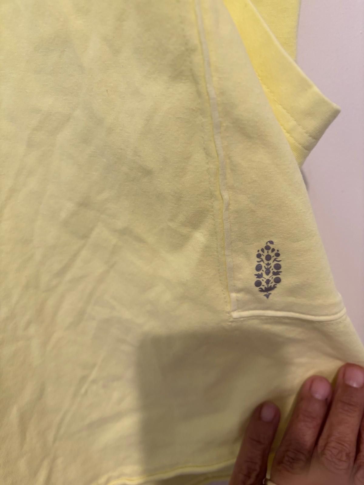 Free People Women's sz L neon yellow Free People hot shot tee #610 Size L / US 10 / IT 46 - 2 Thumbnail