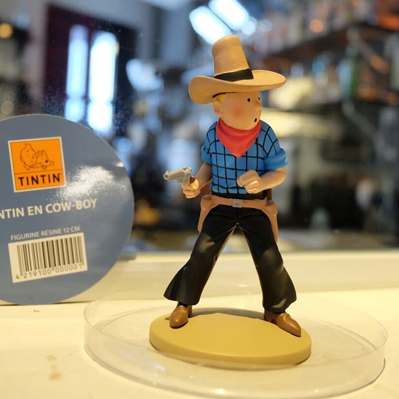 Cartoon Network Tin-Tin Tin Tin En Cow-Boy toys cartoon Figure Rèsine 12 cm Size ONE SIZE - 6 Thumbnail