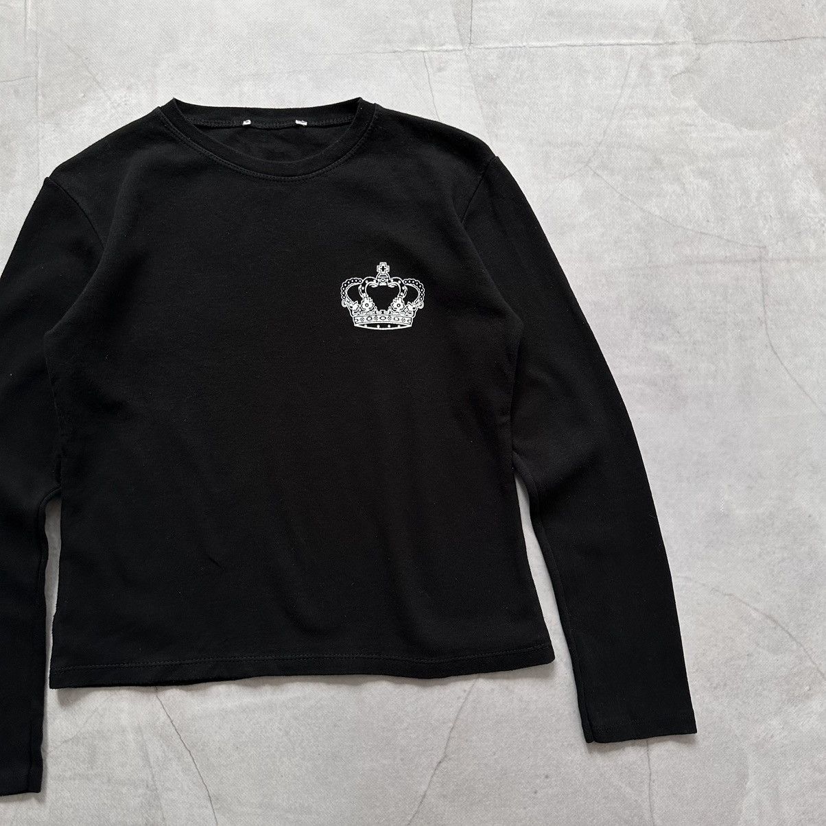 20471120 × Hysteric Glamour × If Six Was Nine 00s Crown Hysteric Glamour Style Punk Long Sleeve T Shirt Size M / US 6-8 / IT 42-44 - 5 Thumbnail