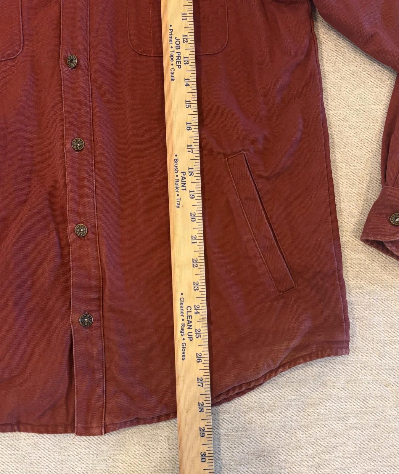 Benny Gold Benny Gold San Francisco Canvas Shirt Jacket Rust Size L Size US L / EU 52-54 / 3 - 2 Thumbnail