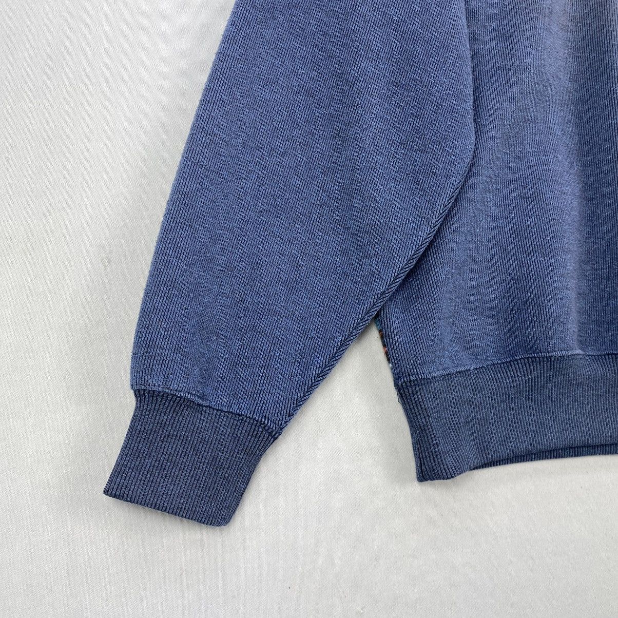 Japanese Brand Vintage Dandyl Striped Half-Zip Knit Sweater Pullover Size US M / EU 48-50 / 2 - 6 Thumbnail