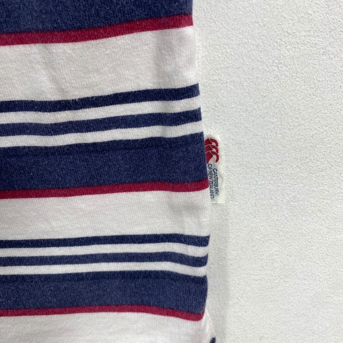 Canterbury of New Zealand × Vintage Vintage CANTERBURY Of NEW ZEALAND Logo Striped Polo Shirt Size US M / EU 48-50 / 2 - 4 Thumbnail
