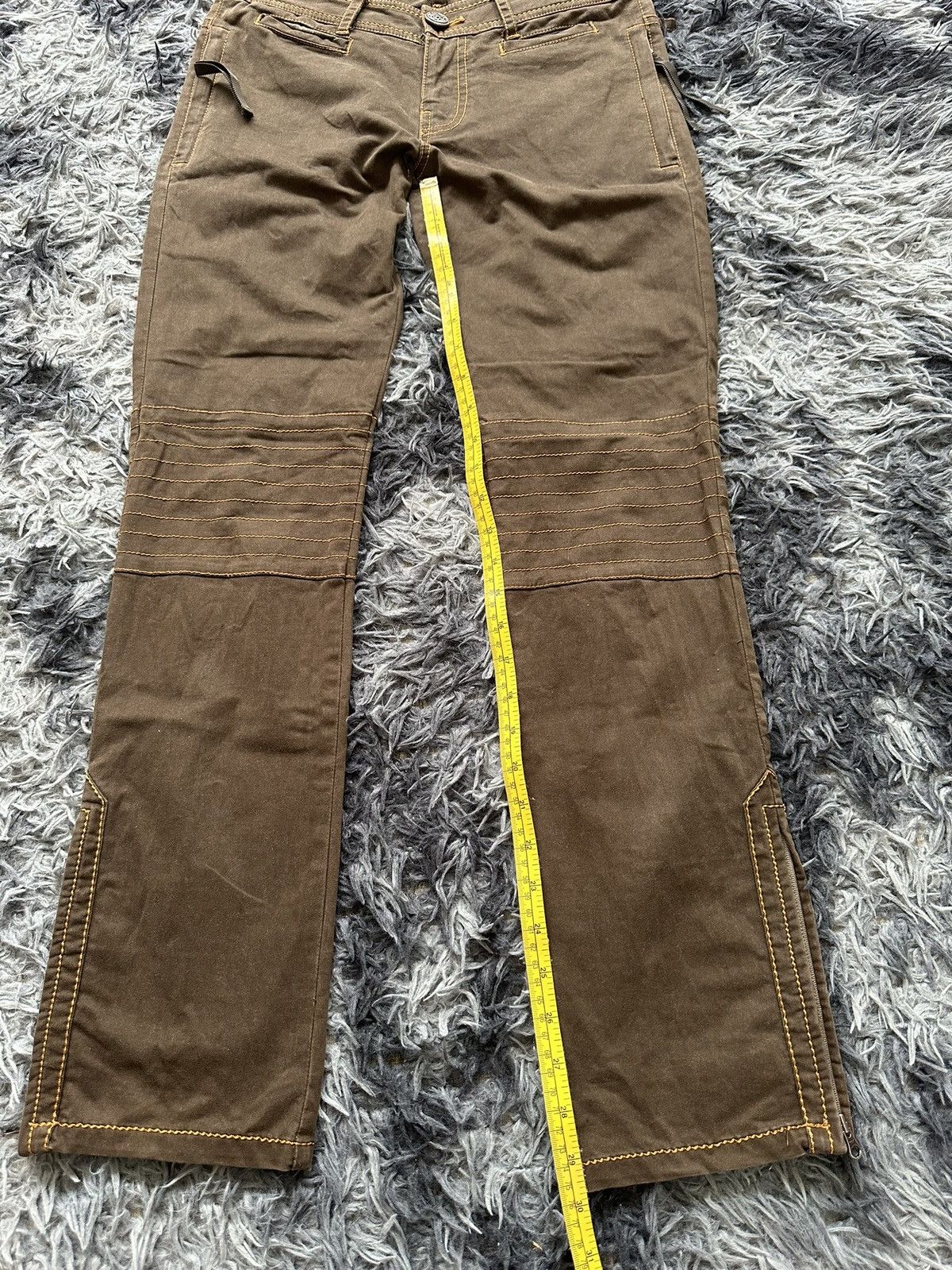 Obelisk 00's Le.Synchronicity paneled rustic tribe denim Size US 30 / EU 46 - 13 Thumbnail