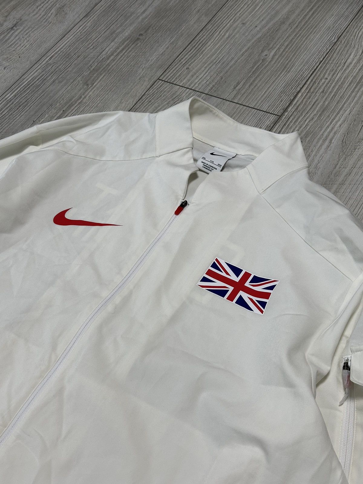 Nike Nike Great Britain Team Pro Elite Lightweight Suit Track Size US XXL / EU 58 / 5 - 4 Thumbnail