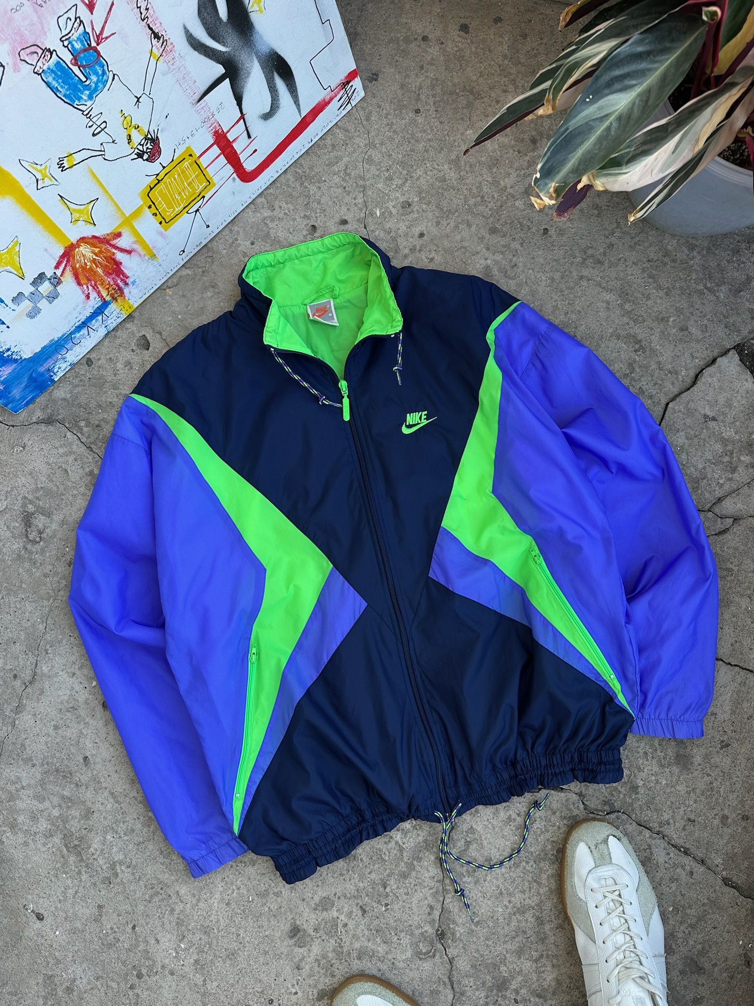 Nike Vintage Nike track jacket streetwear Size US M / EU 48-50 / 2 - 3 Thumbnail